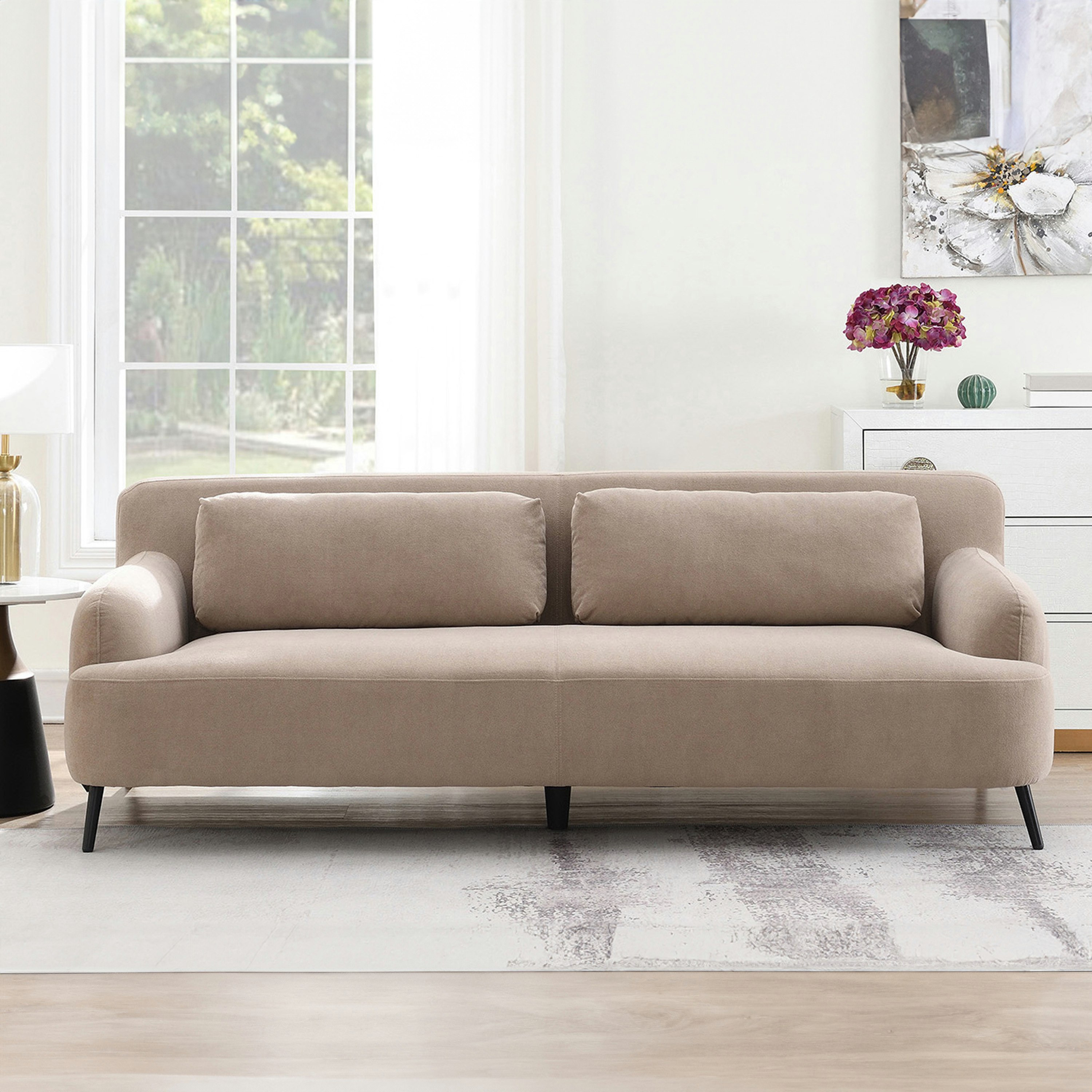كنبة قماش 3 مقاعد مع وسادتين من كارميل-hbxlivingroom-sofasandarmchairs-sofas-image-1