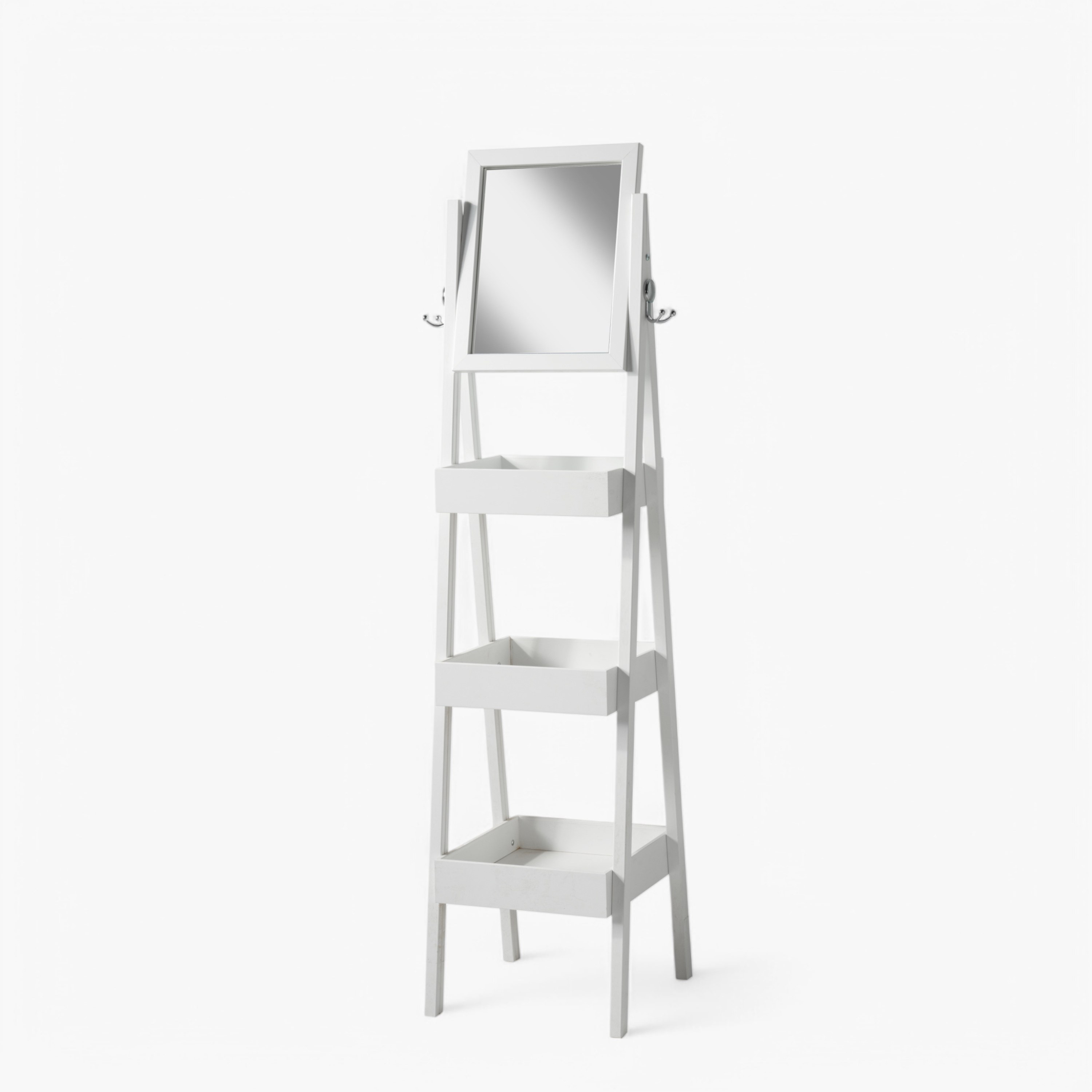 وحدة رفوف مع مرآة من تشارلي-hbxkidsandyouth-bathandlaundry-bathroomaccessories-image-6