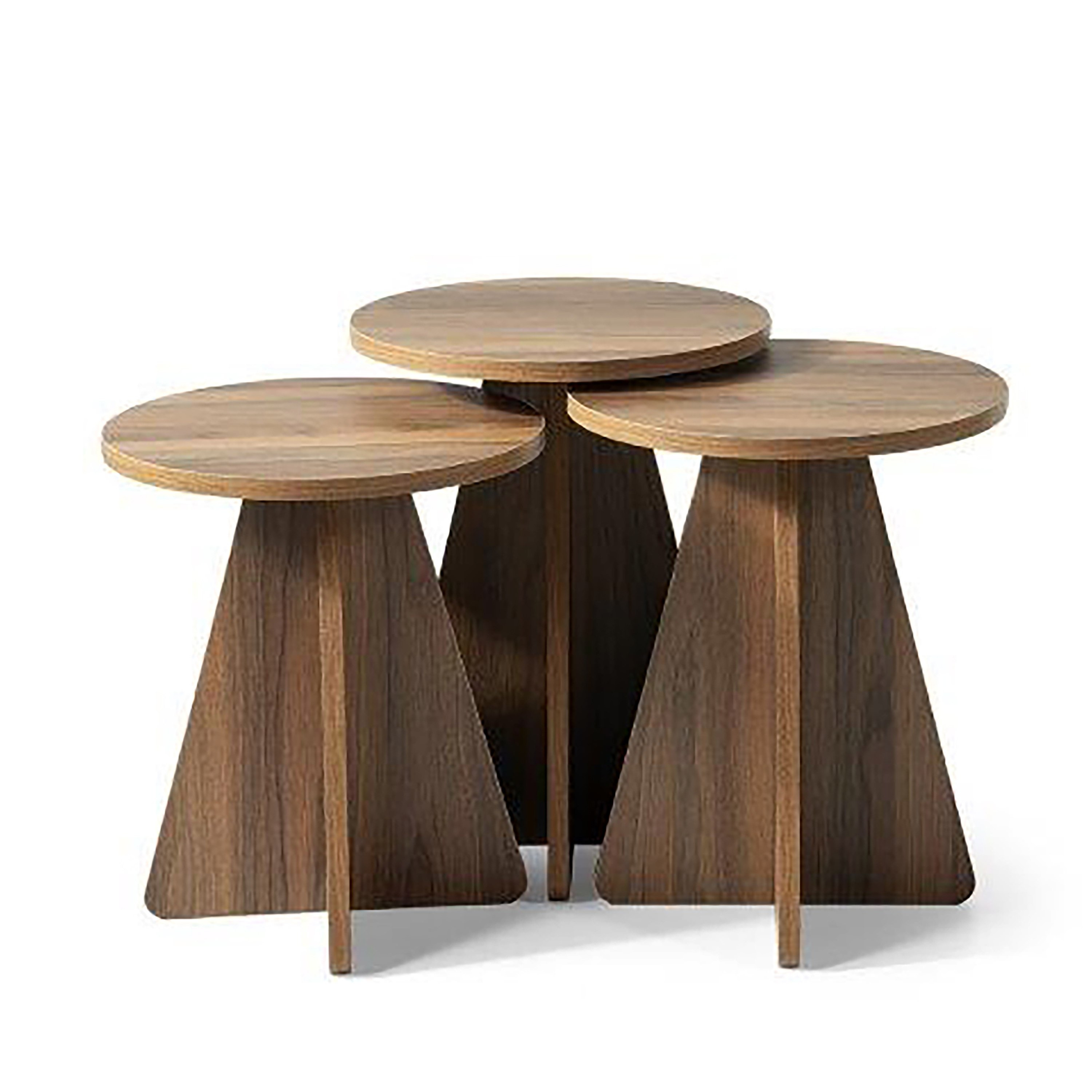 طقم طاولات متداخلة عدد 3 بلمسة نهائية من الحجر من جامورا-hbxfurniture-livingroom-nestingtables-image-6
