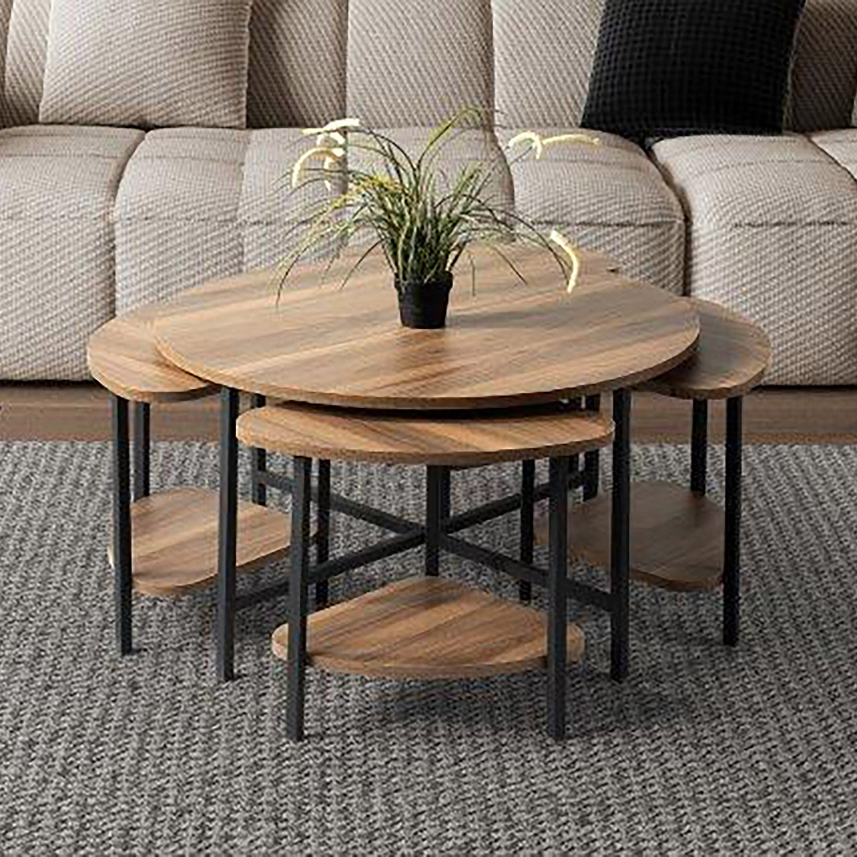 Josie Round Coffee Table with 4 Stools-PROMO_HB_UAE_HBX10_250526-image-12