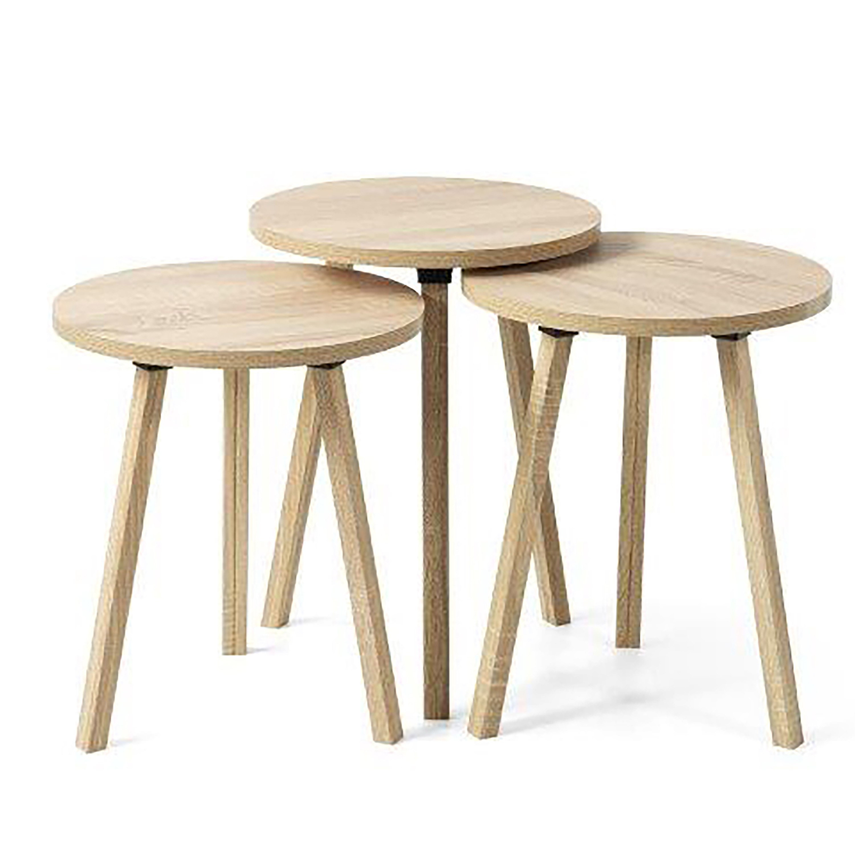 Neve Round Nest of Tables - Set of 3-hbxfurniture-livingroom-nestingtables-image-2