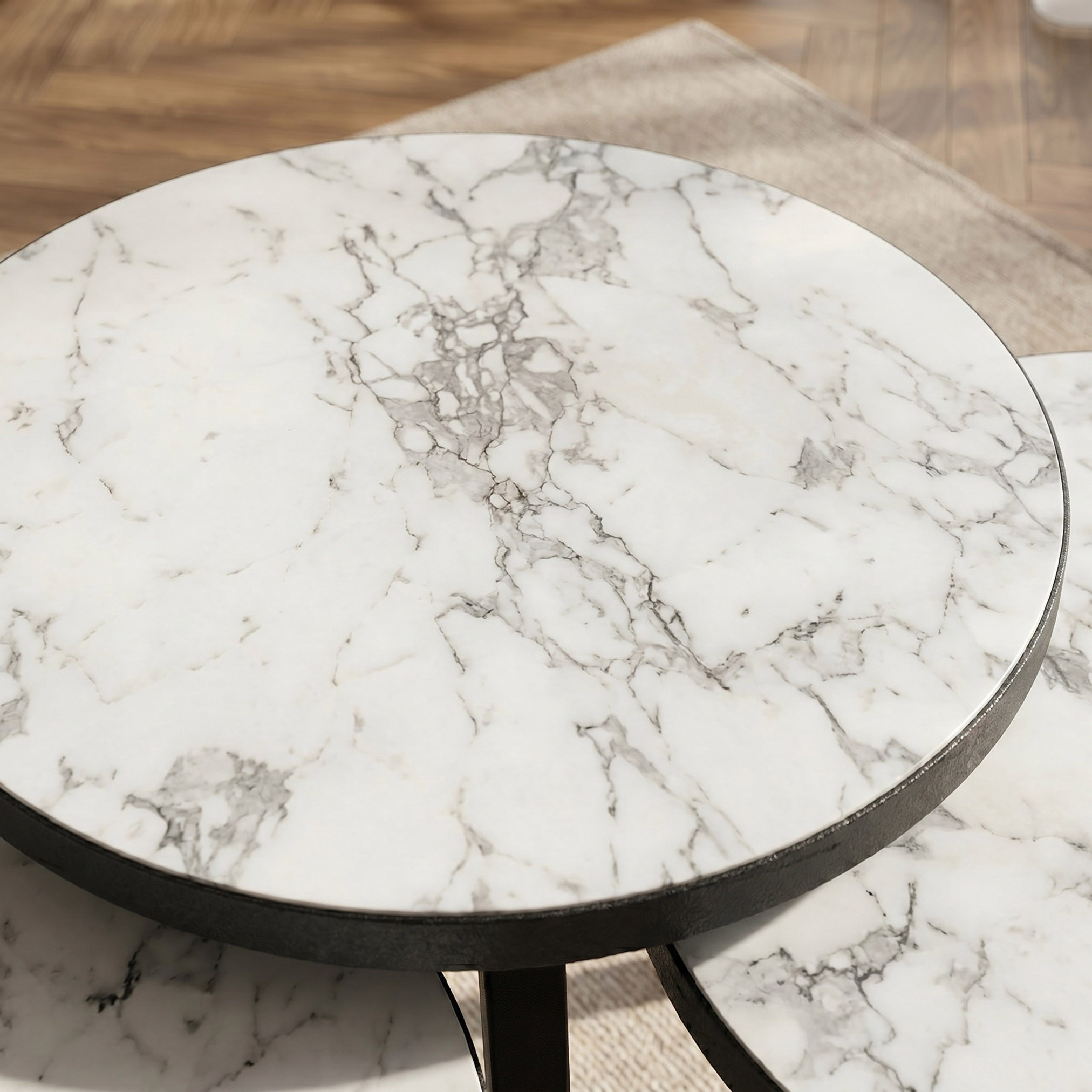Neve Round Nest of Tables - Set of 3-hbxfurniture-livingroom-nestingtables-image-2