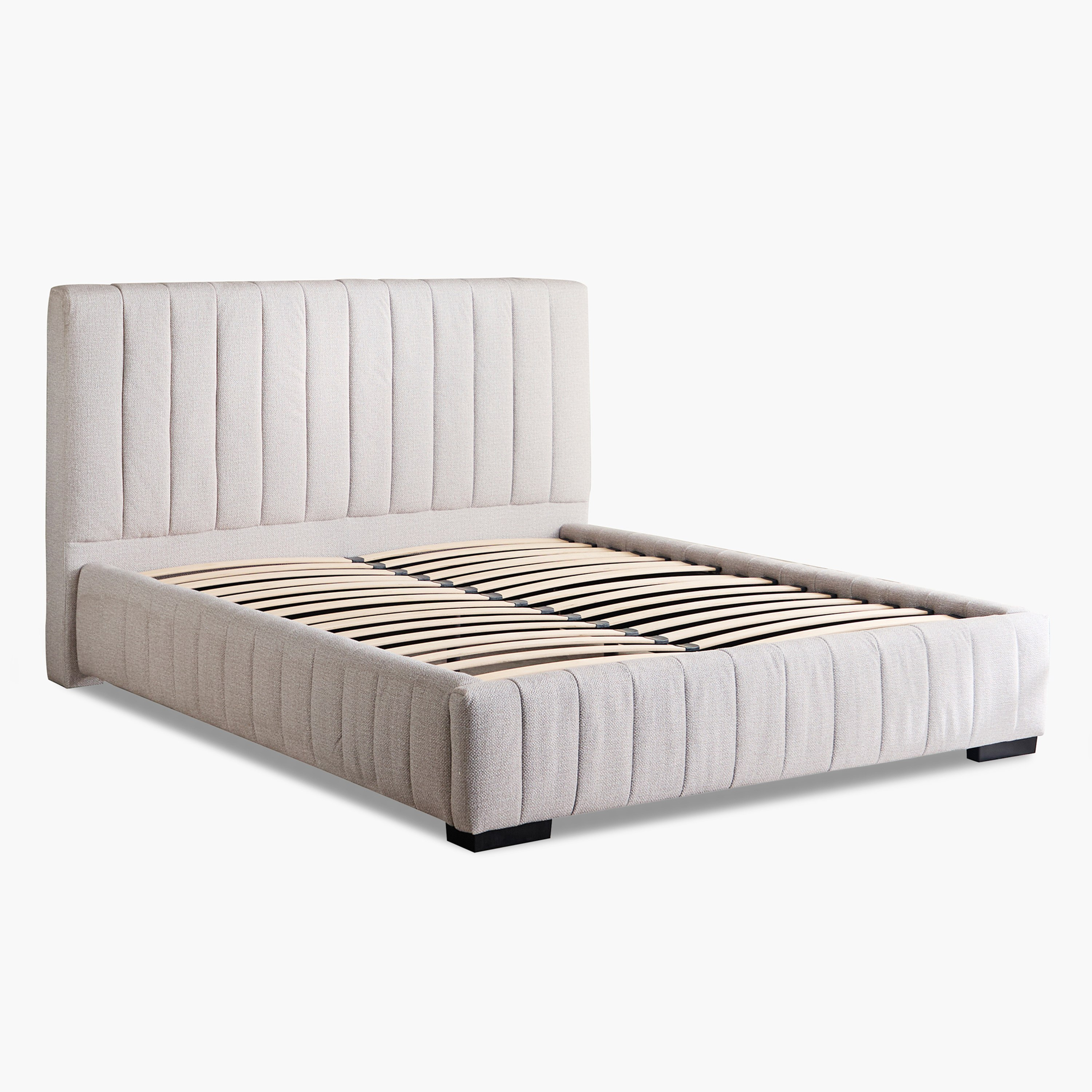 Luxembourg Urbania Queen Upholstered Bed - 160x200 cm-hbxbedroom-bedsandbedsets-beds-queen-image-10