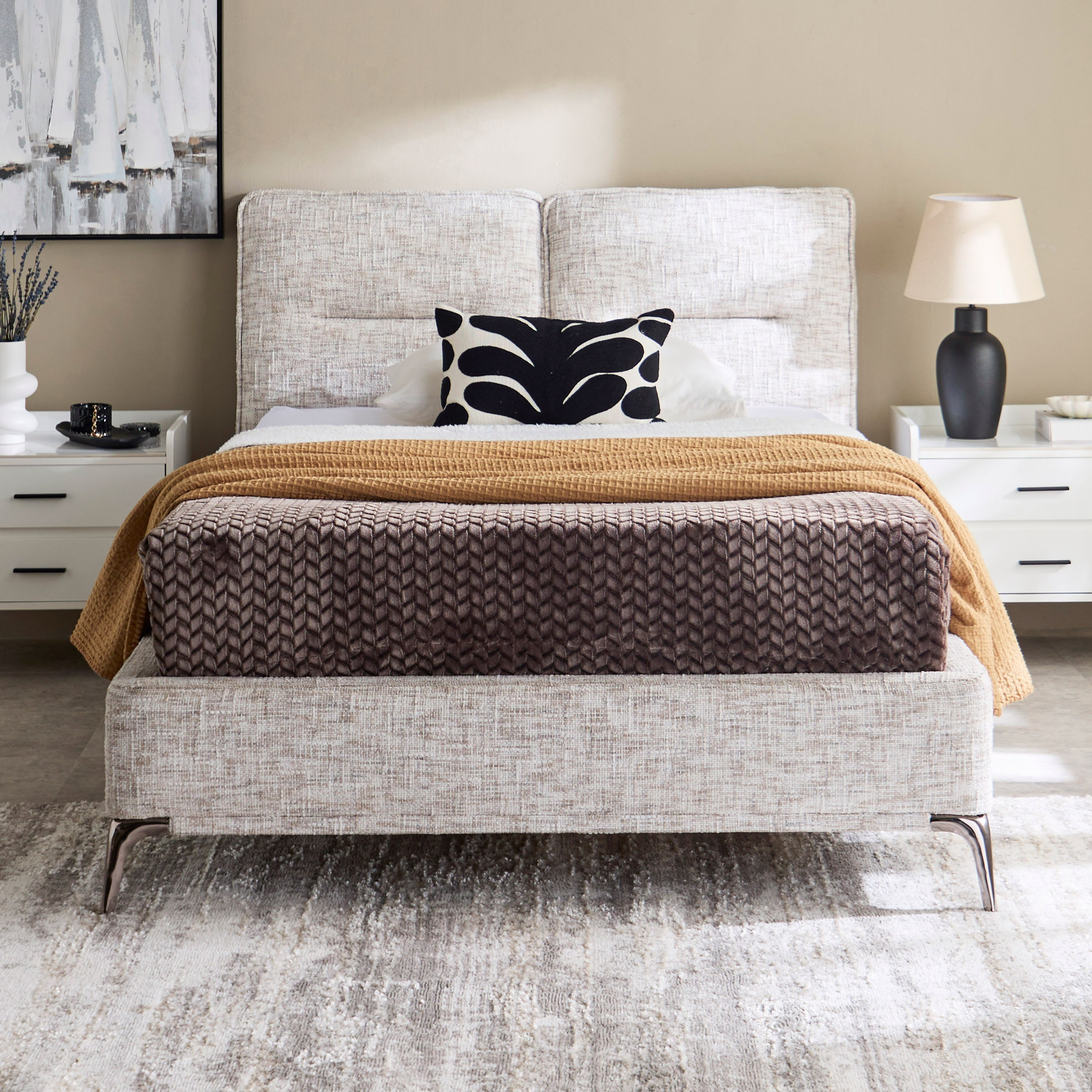 Marwell Nxt Carina Upholstered Twin Bed - 120x200 cm-hbxfurniture-kidsroom-kidsroomsets-twin-image-2
