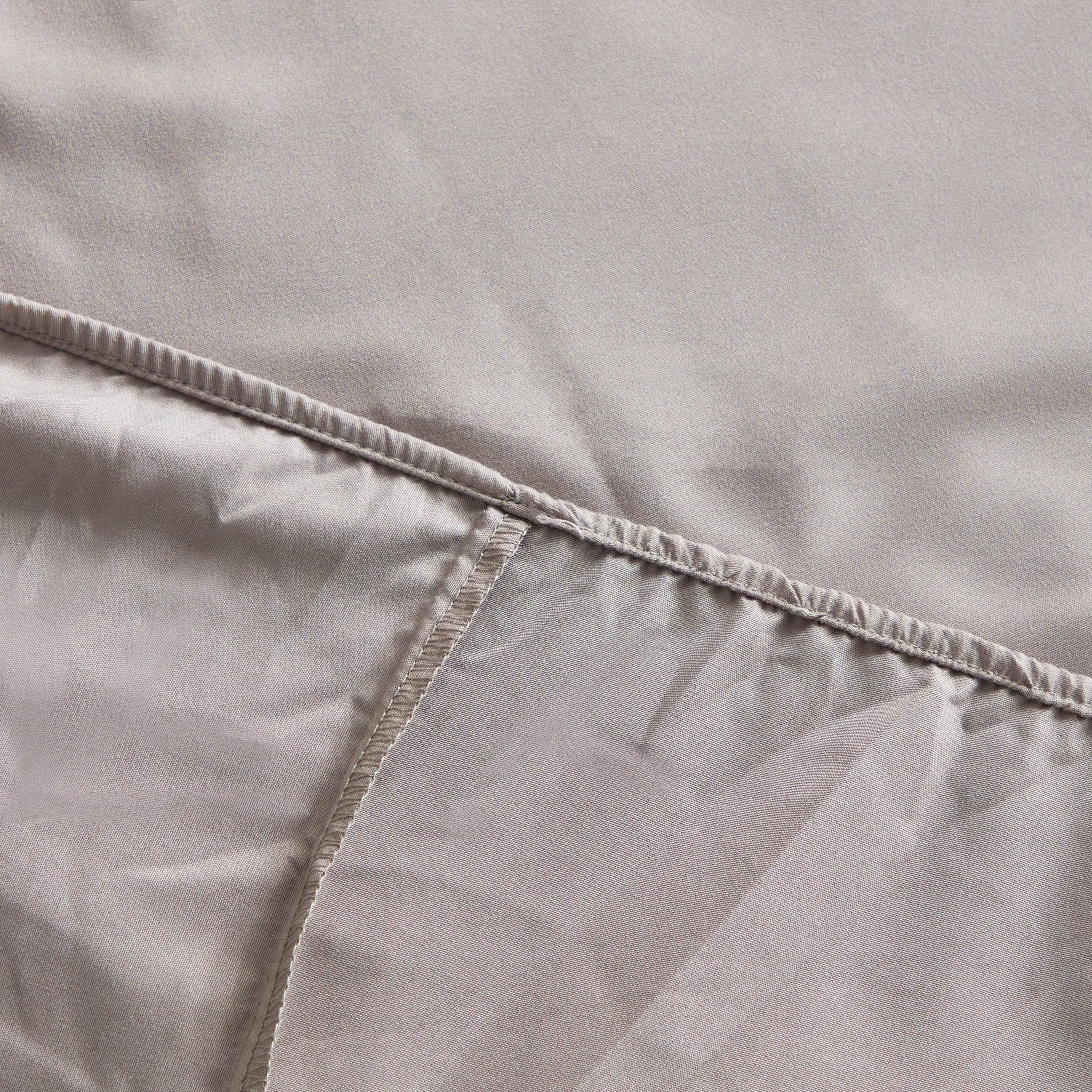 Derby Solid Microfiber Double Fitted Sheet - 140x200+25 cm-hbxhomeware-bedding-fittedsheets-image-5