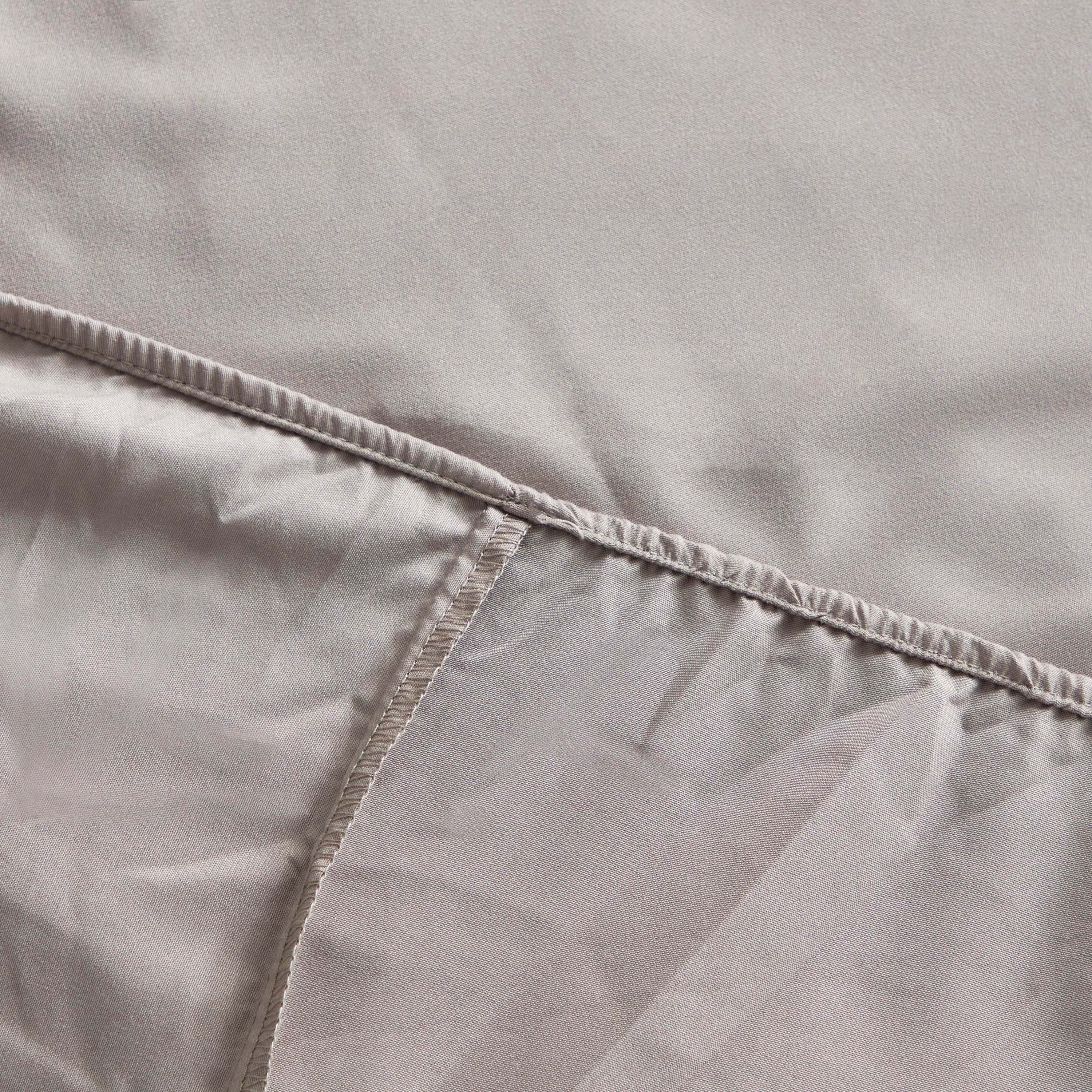Derby Solid Microfiber Queen Fitted Sheet - 150x200+25 cm-hbxhomeware-bedding-fittedsheets-image-5