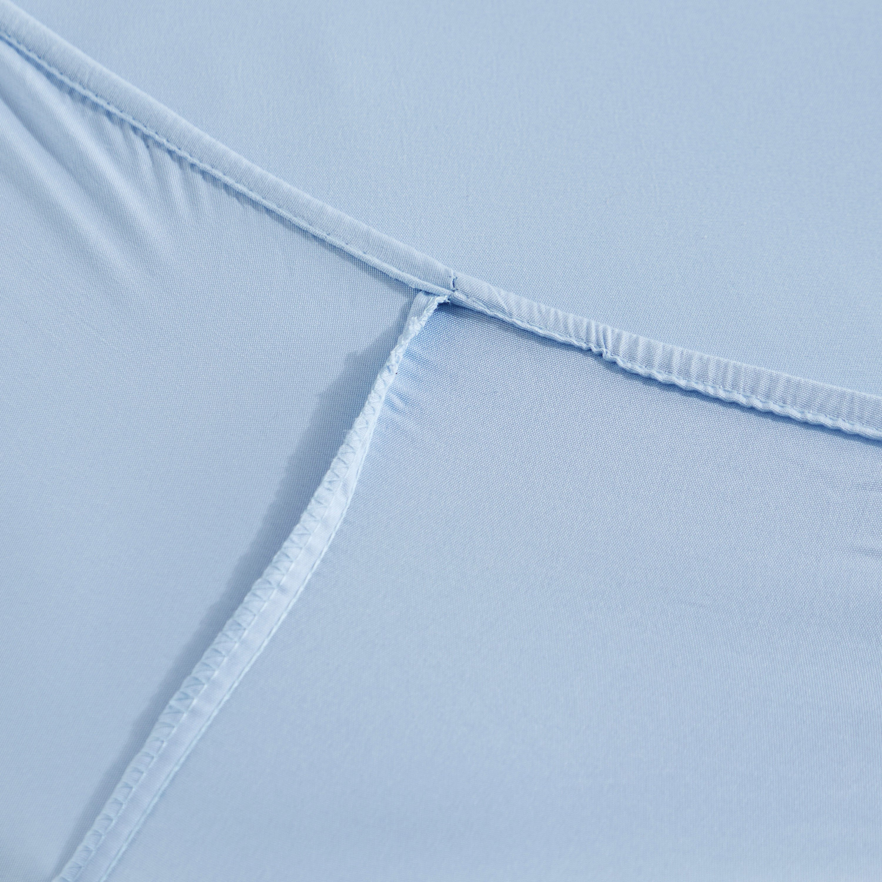شرشف مطاطي مزدوج سادة من الألياف الدقيقة من ديربي - 140x200+25 سم-hbxhomeware-bedding-fittedsheets-image-6