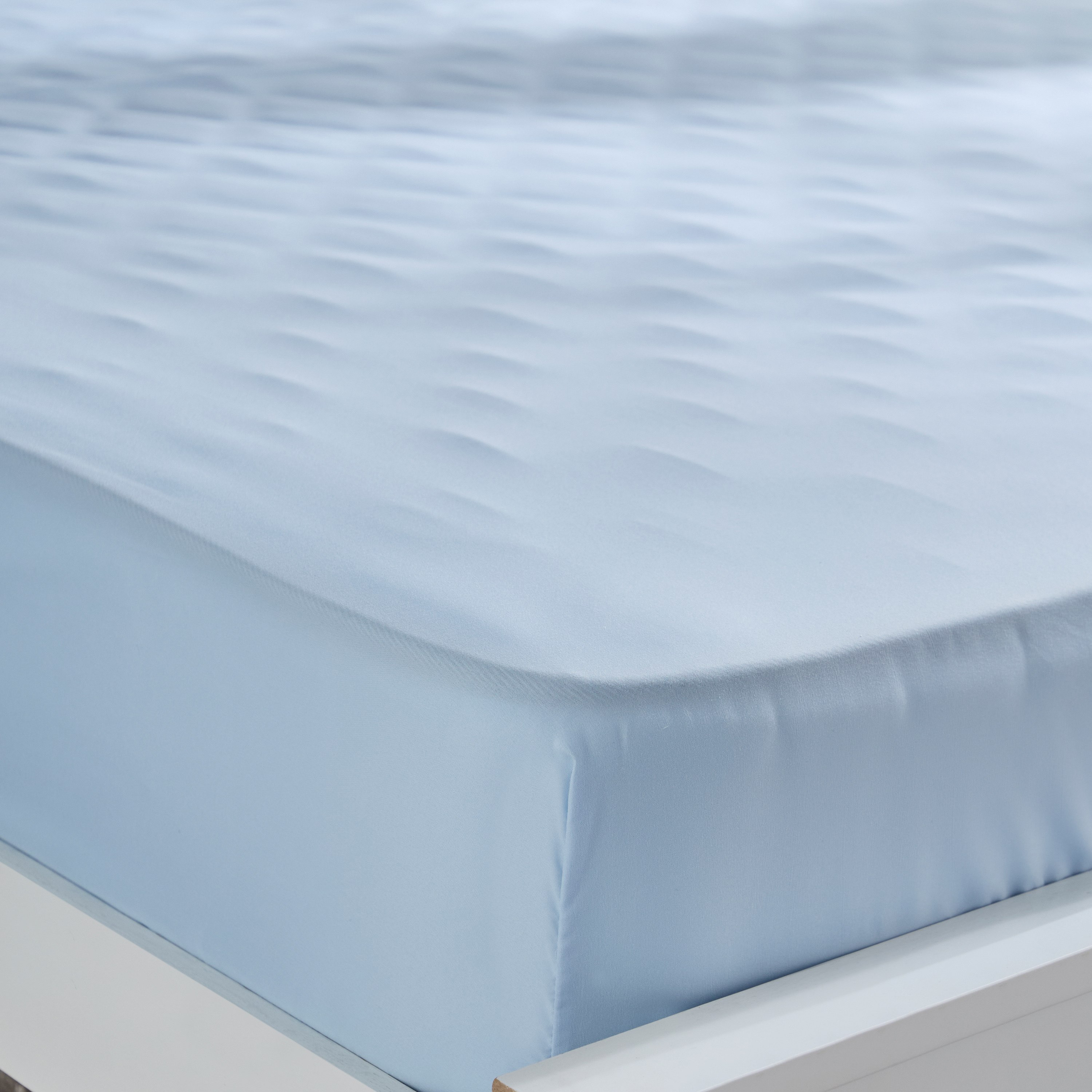 Derby Solid Microfiber Queen Fitted Sheet - 150x200+25 cm-hbxhomeware-bedding-fittedsheets-image-3