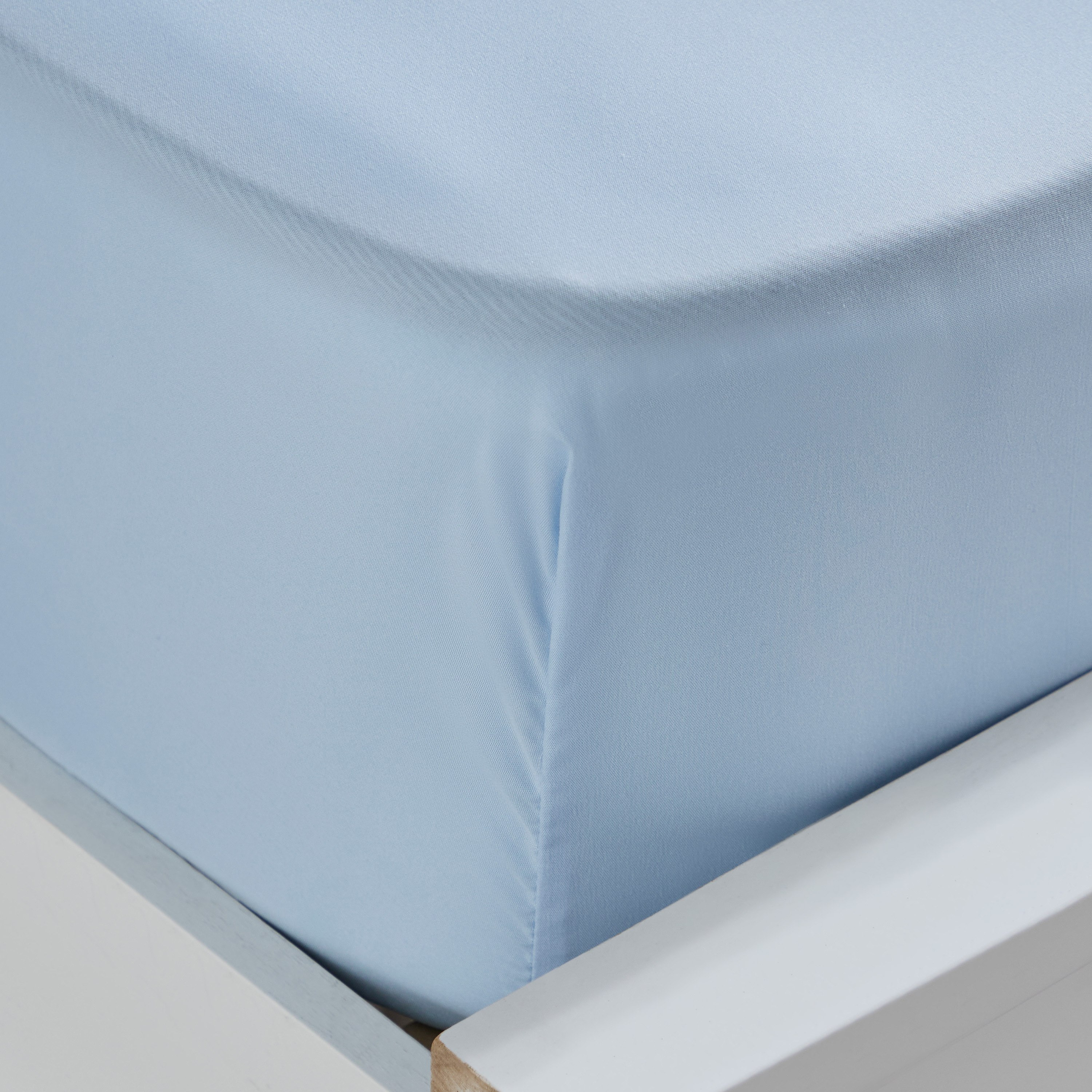 Derby Solid Microfiber Olympic Queen Fitted Sheet - 160x200+25 cm-hbxhomeware-bedding-fittedsheets-image-4