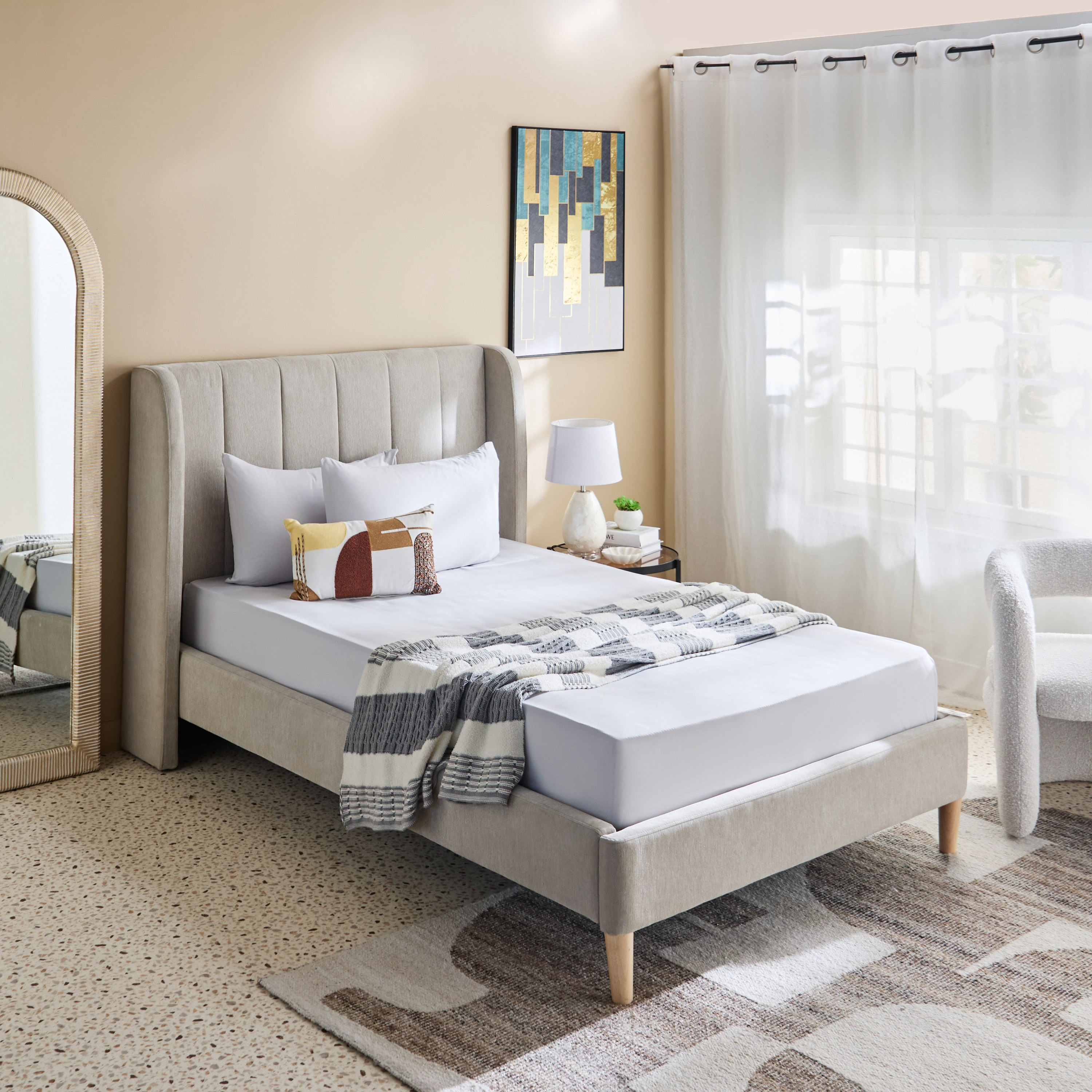 Derby 2-Piece Solid Microfiber Pillowcase Set - 45x70 cm-hbxhomeware-hbxkidsandyouth-image-6