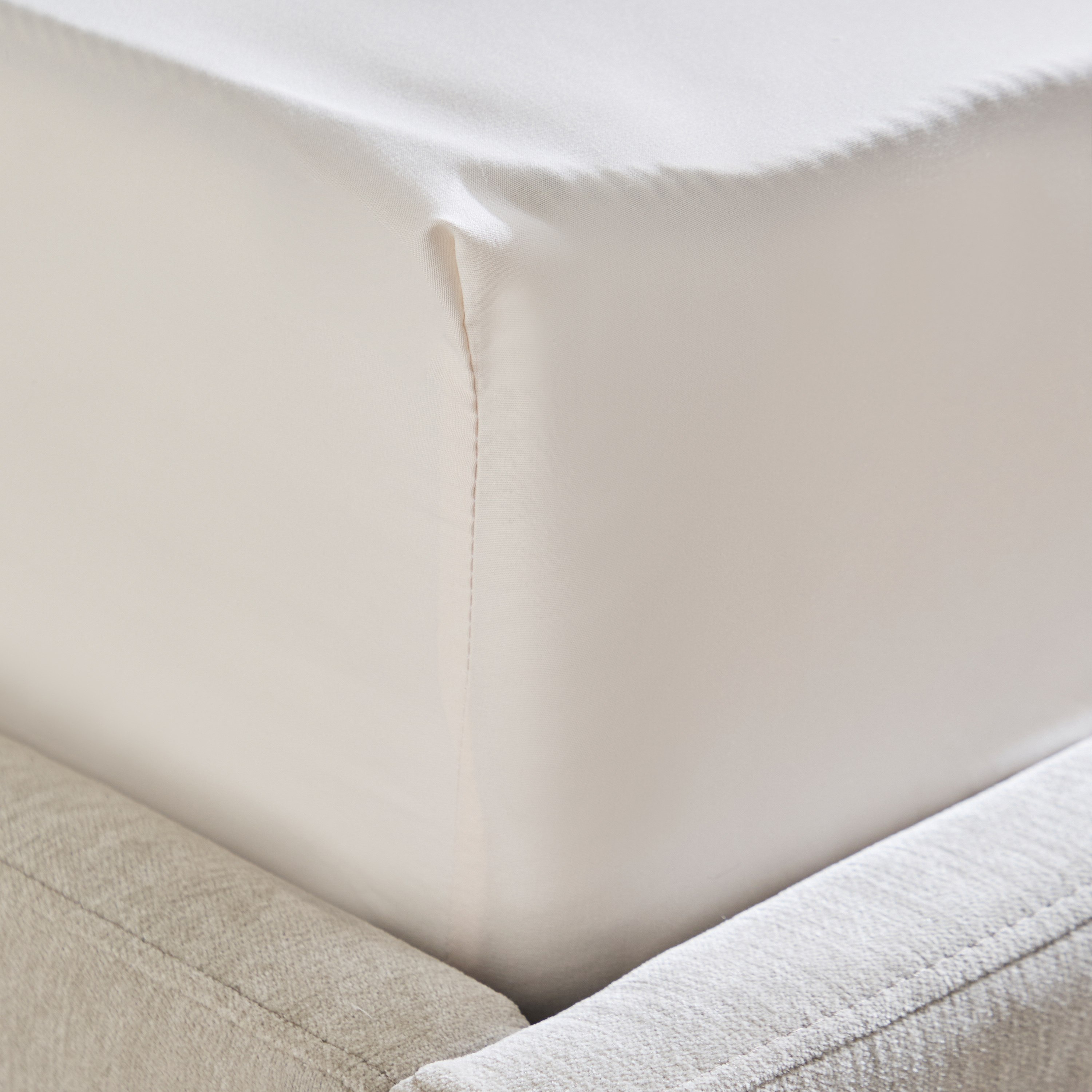 Derby Solid Microfiber Single Fitted Sheet - 90x190+20 cm-hbxhomeware-bedding-fittedsheets-image-4