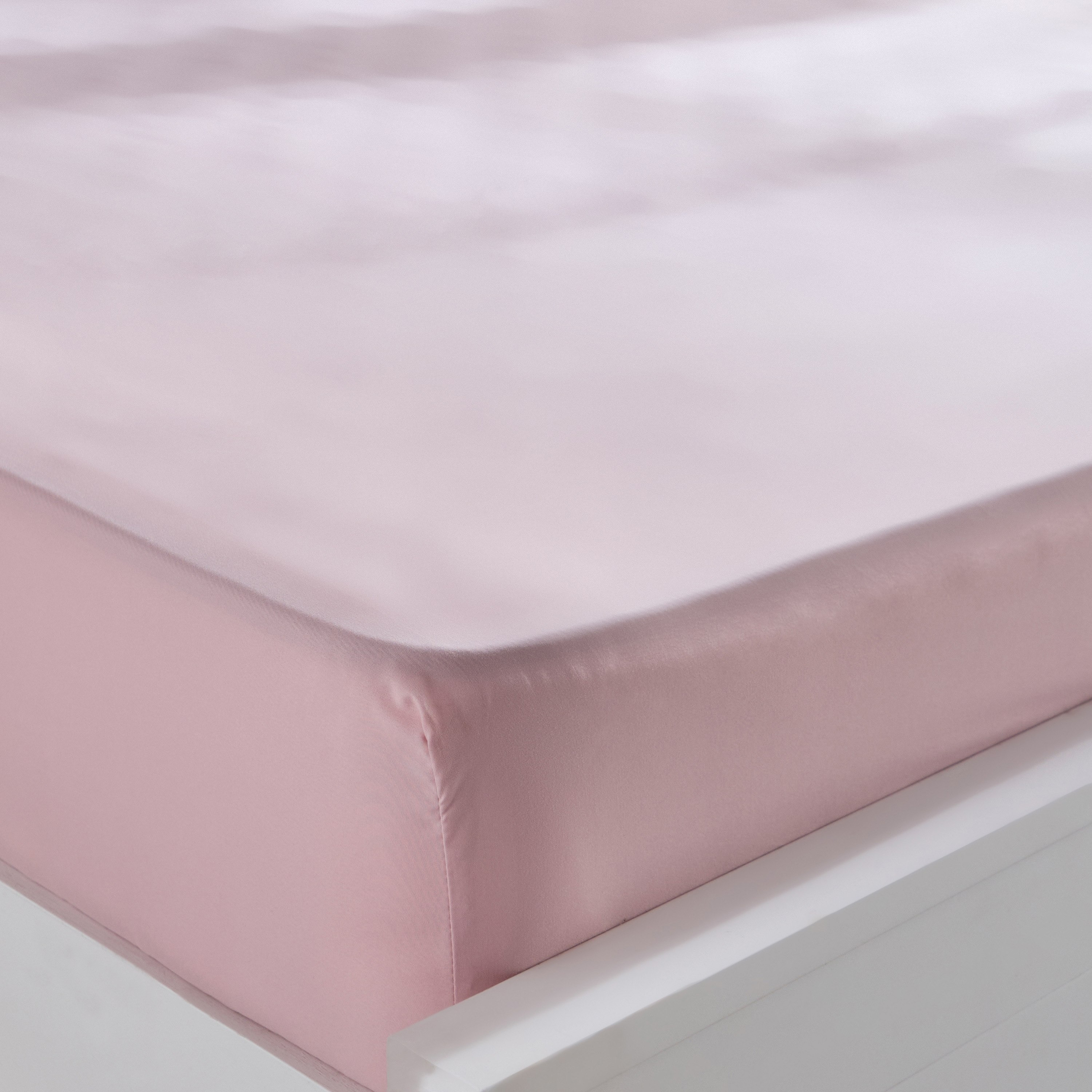 Derby Solid Microfiber Double Fitted Sheet - 140x200+25 cm-hbxhomeware-bedding-fittedsheets-image-3
