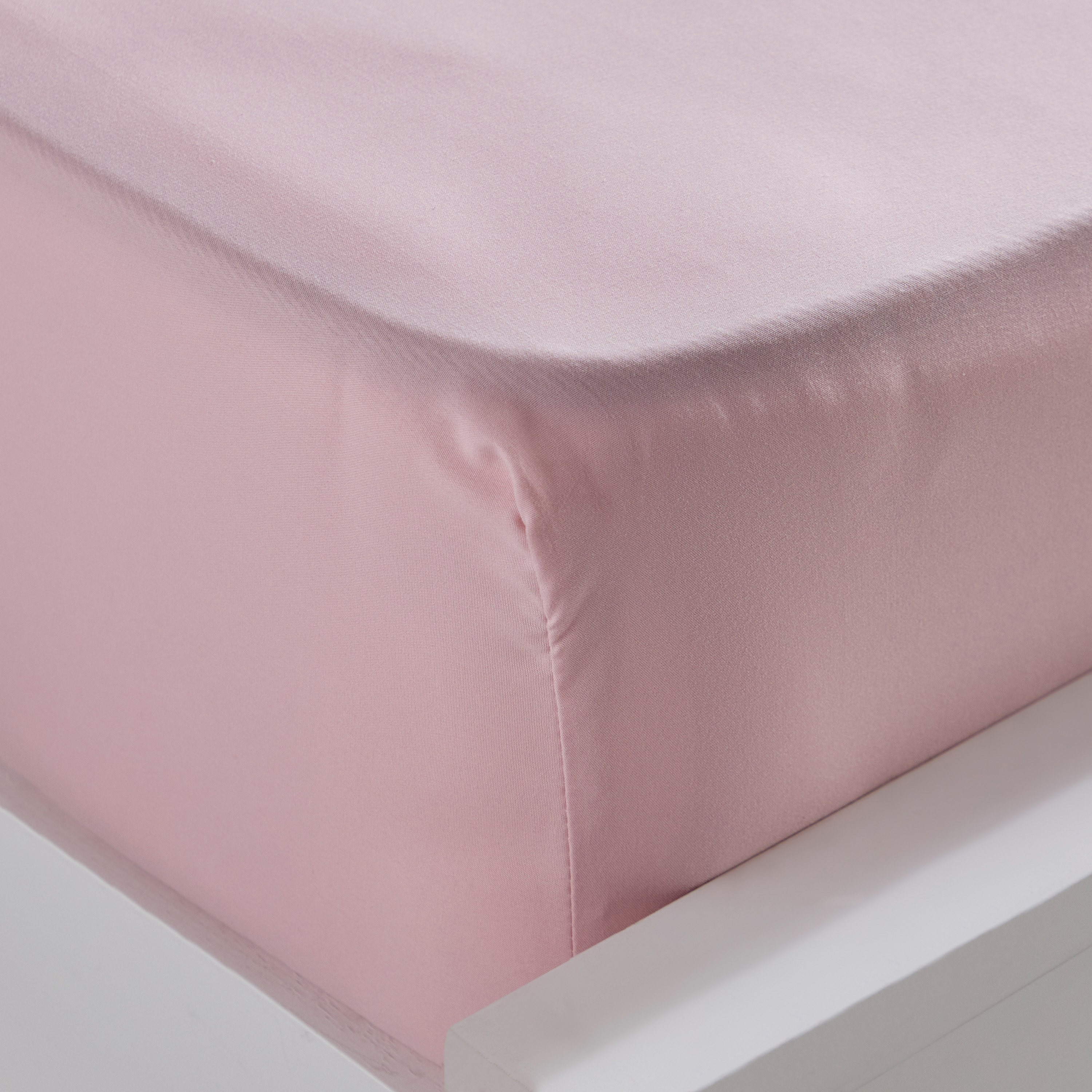 Derby Solid Microfiber Double Fitted Sheet - 140x200+25 cm-hbxhomeware-bedding-fittedsheets-image-4