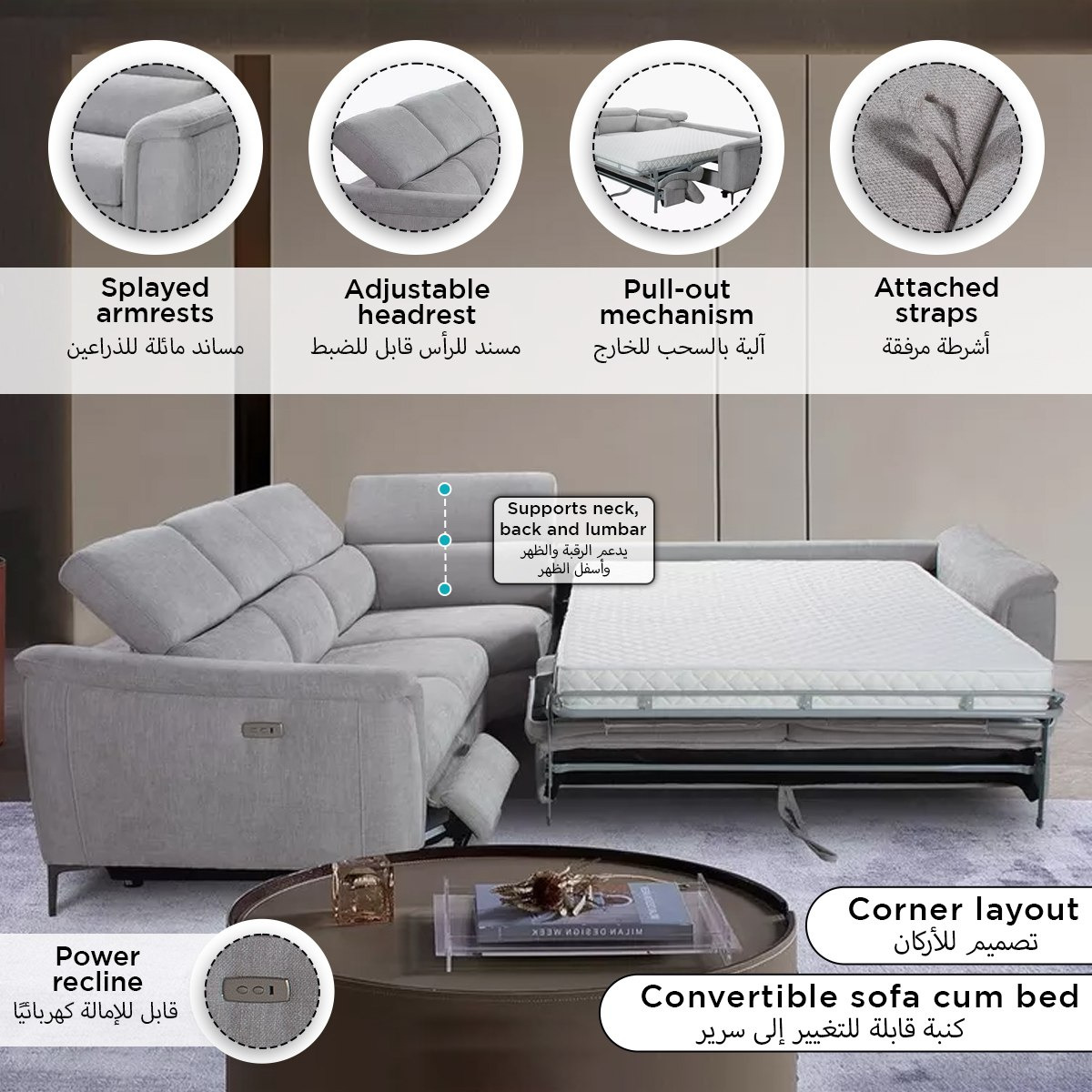 Saturn 5-Seater Right Corner Sofabed with Power Reclining Armchair and Adjustable Headrest-PROMO_HB_SA_HBX10_TH1000_NEW_031025-image-9