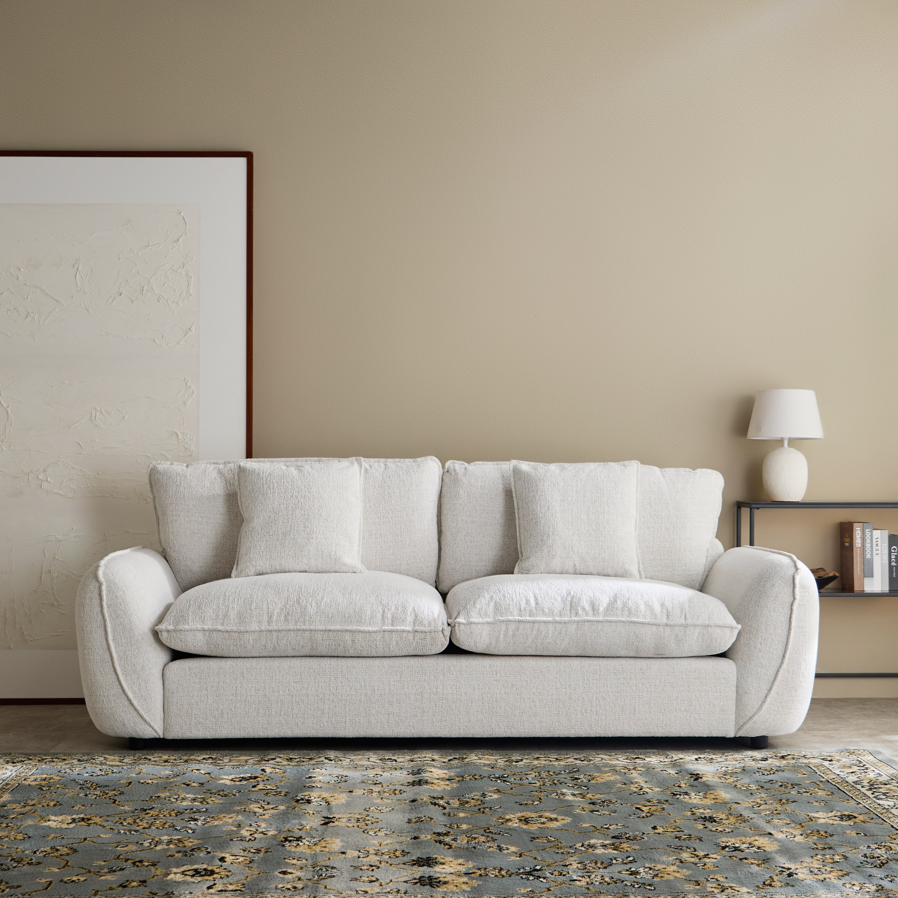 Clayton 4-Seater Fabric Sofa with 2 Cushions-hbxlivingroom-sofasandarmchairs-sofas-image-2