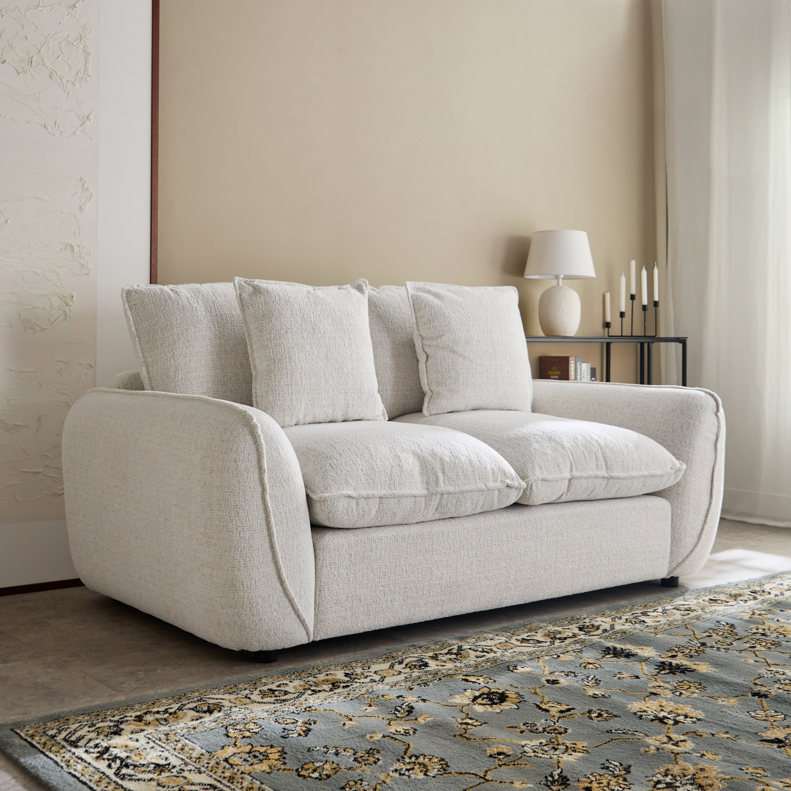 Clayton 2-Seater Fabric Sofa with 2 Cushions-hbxlivingroom-sofasandarmchairs-sofas-image-1