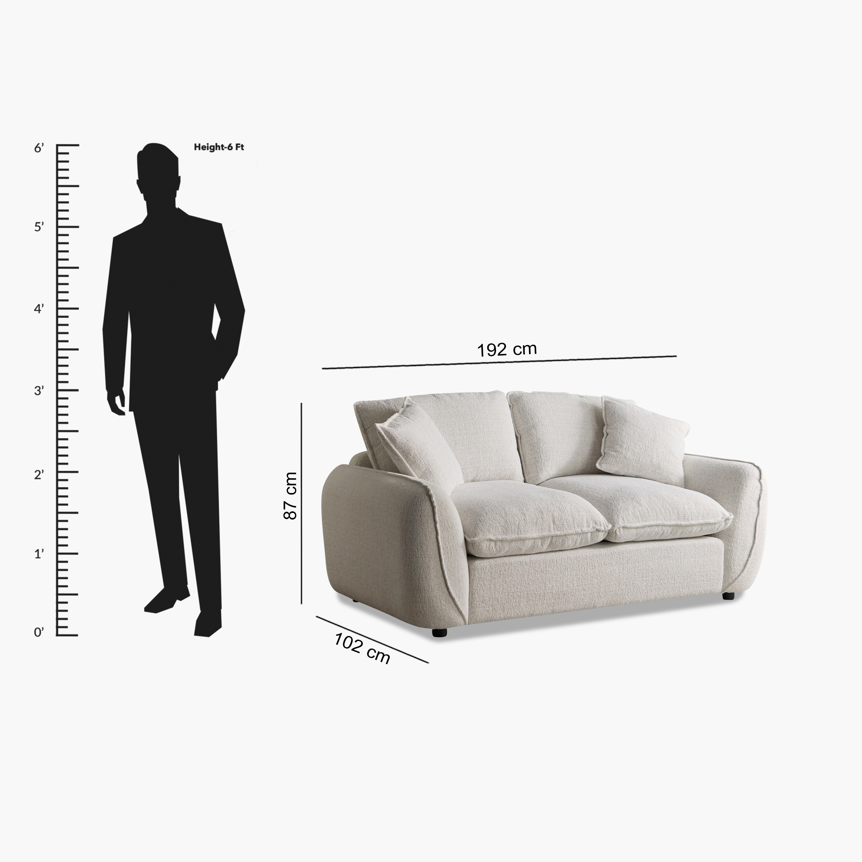 Clayton 2-Seater Fabric Sofa with 2 Cushions-hbxlivingroom-sofasandarmchairs-sofas-image-11