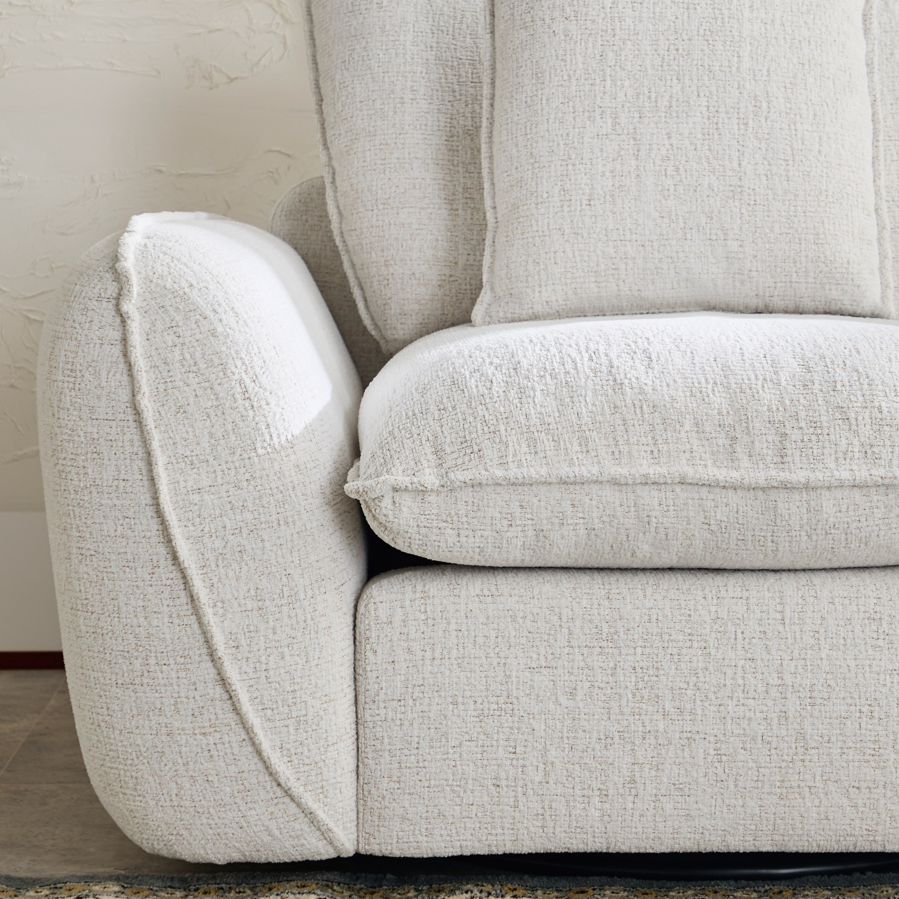 Clayton Armchair Fabric Sofa with Cushion-hbxlivingroom-sofasandarmchairs-sofas-image-5