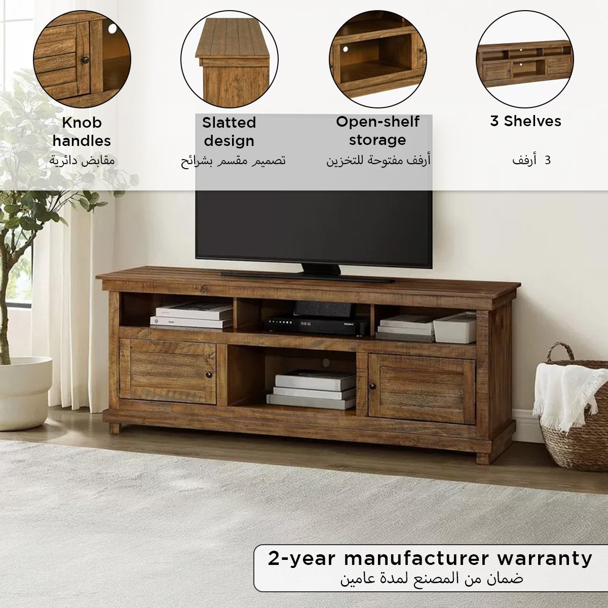 Delf Solid Wooden TV Unit for TVs upto 70 inches-hbxlivingroom-mediaunitsandstorage-tvunits-image-14