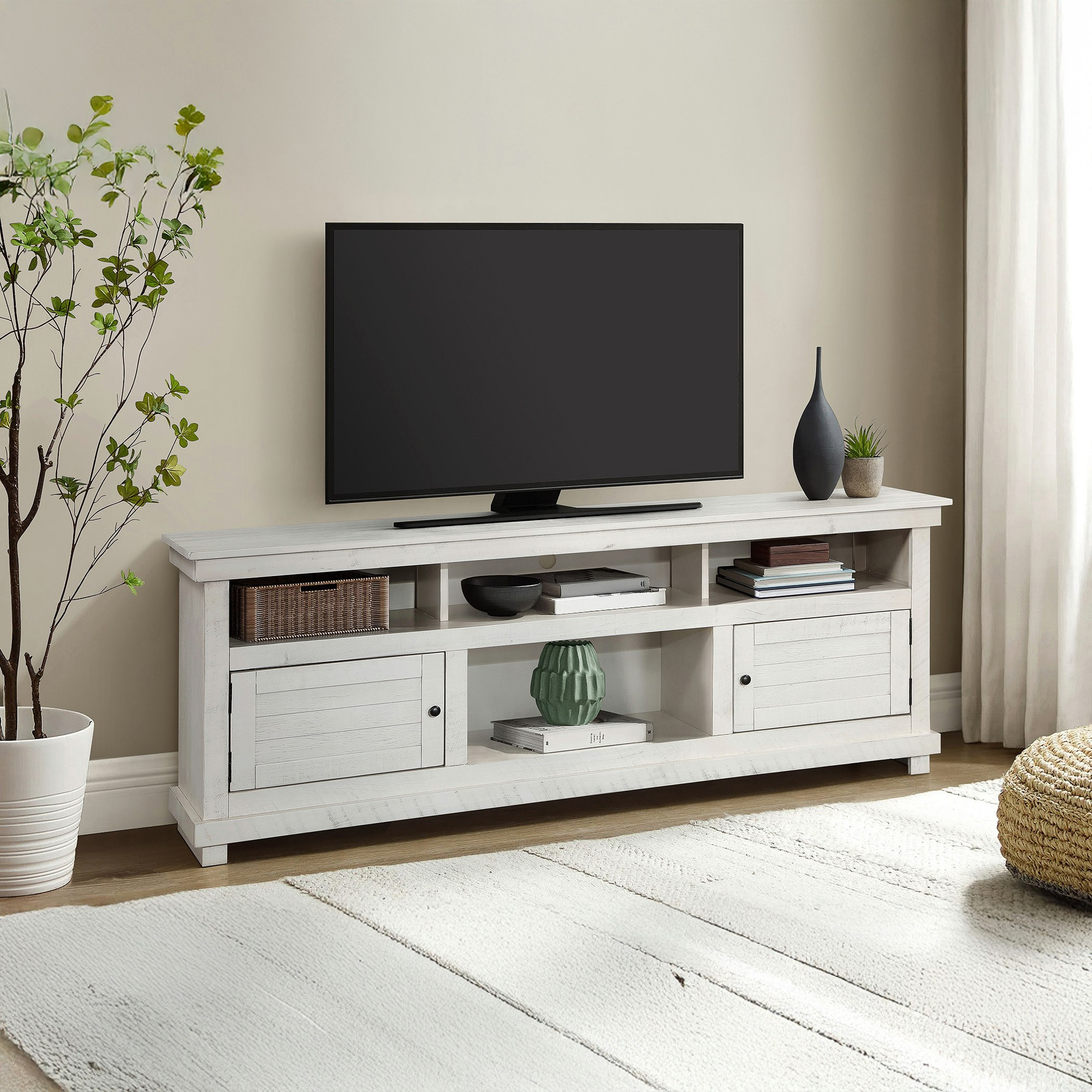 Delf Solid Wooden TV Unit for TVs upto 70 inches-hbxlivingroom-mediaunitsandstorage-tvunits-image-1