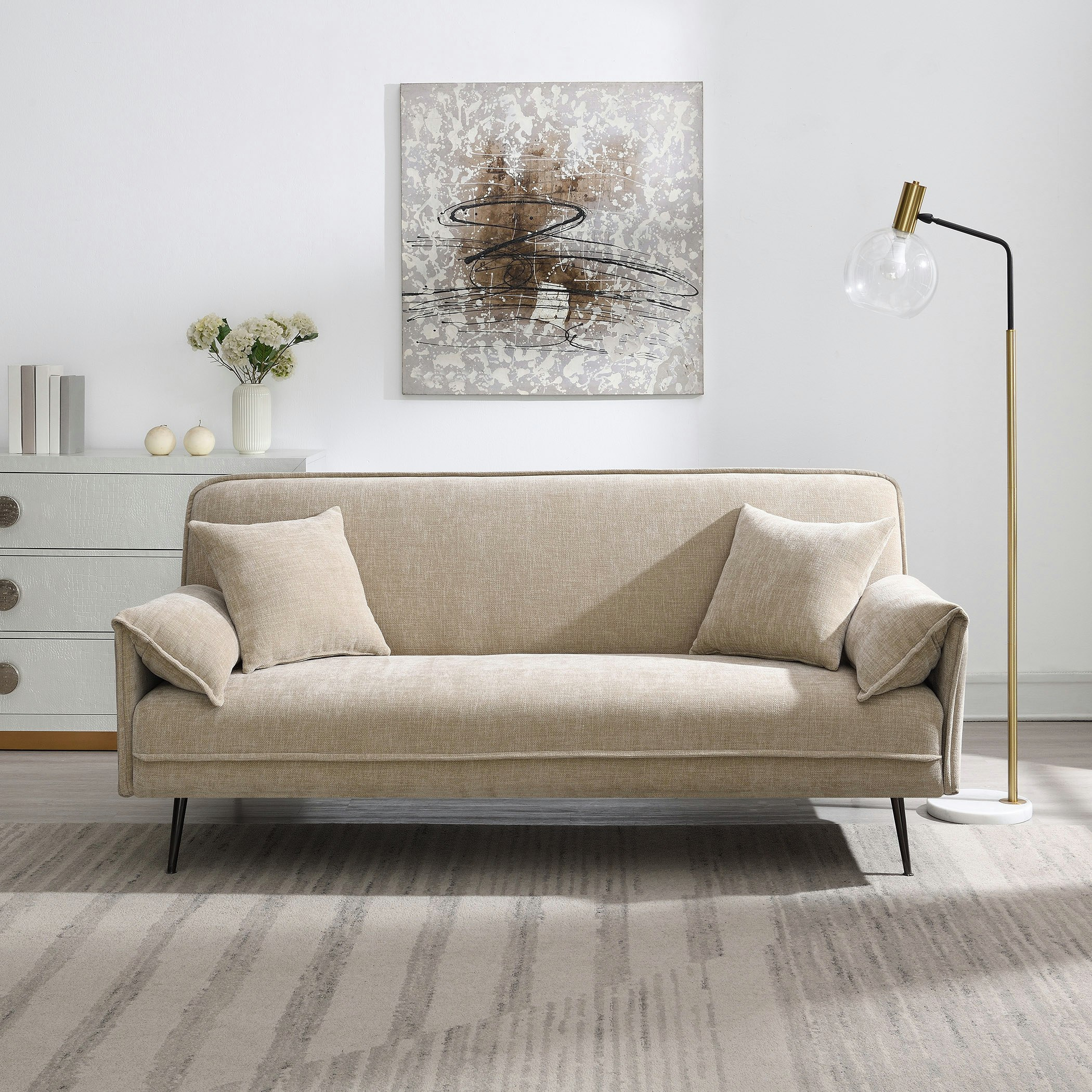 كنبة سرير 3 مقاعد قماش مع وسادتين من باكستر-hbxfurniture-sofasandarmchairs-sofabeds-image-6