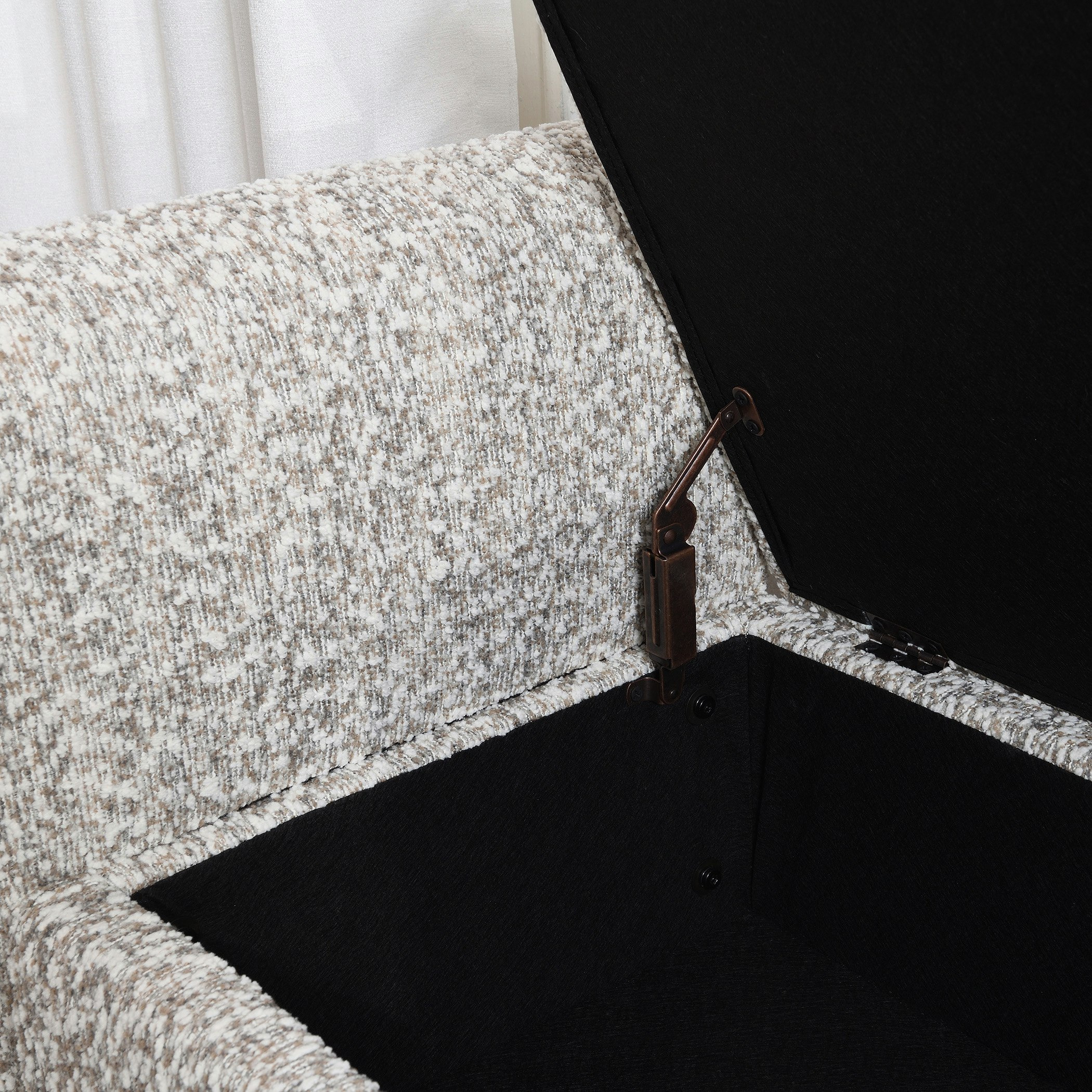 مقعد بنش سرير قماشي مع مساحة تخزين من أوليفر-hbxfurniture-sofasandarmchairs-benches-image-5