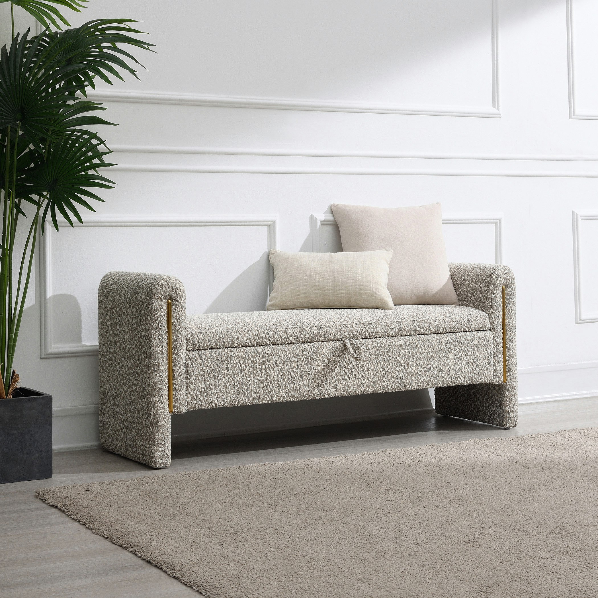 مقعد بنش سرير قماشي كبير مع مساحة تخزين من أوليفر-hbxfurniture-sofasandarmchairs-benches-image-1