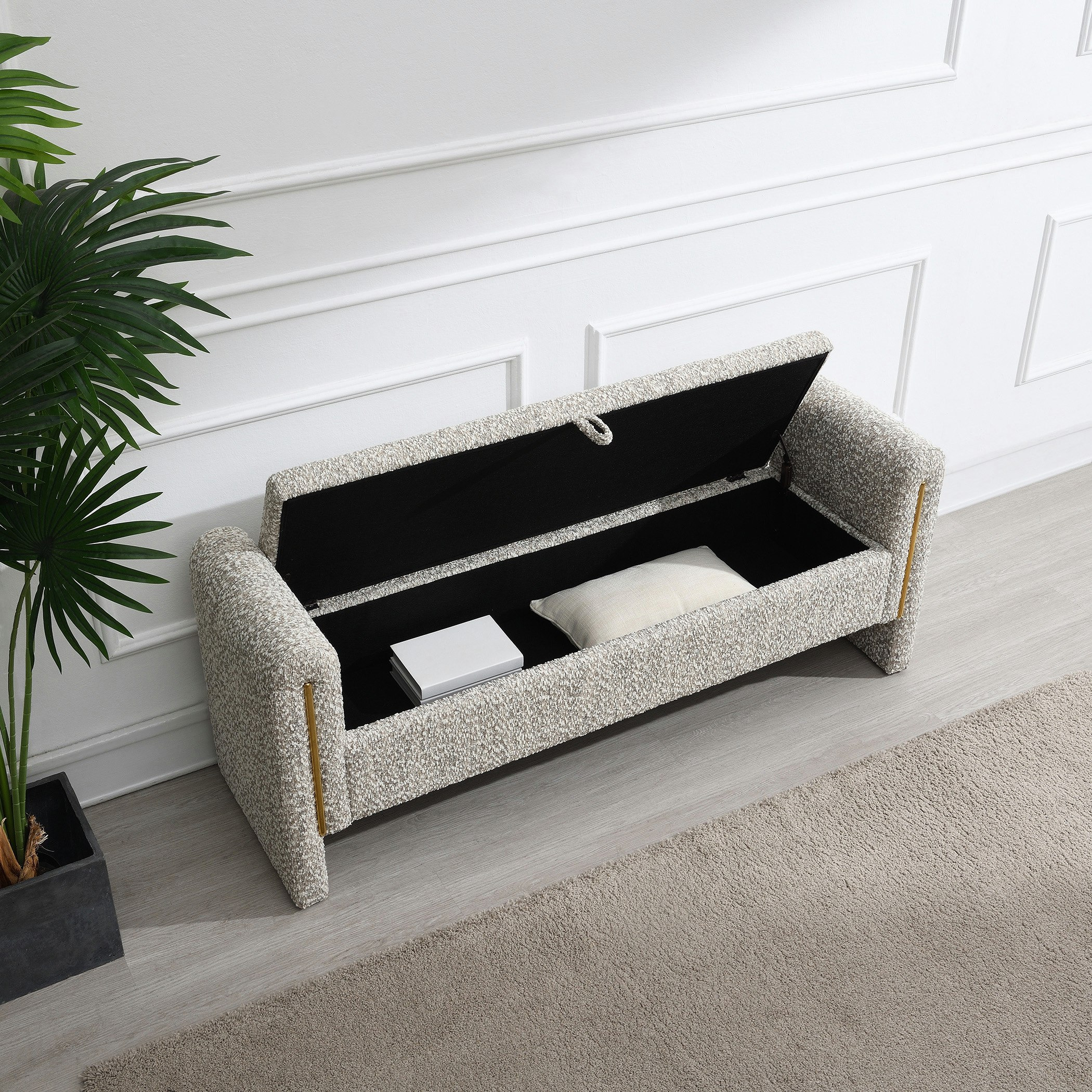 مقعد بنش سرير قماشي كبير مع مساحة تخزين من أوليفر-hbxfurniture-sofasandarmchairs-benches-image-3