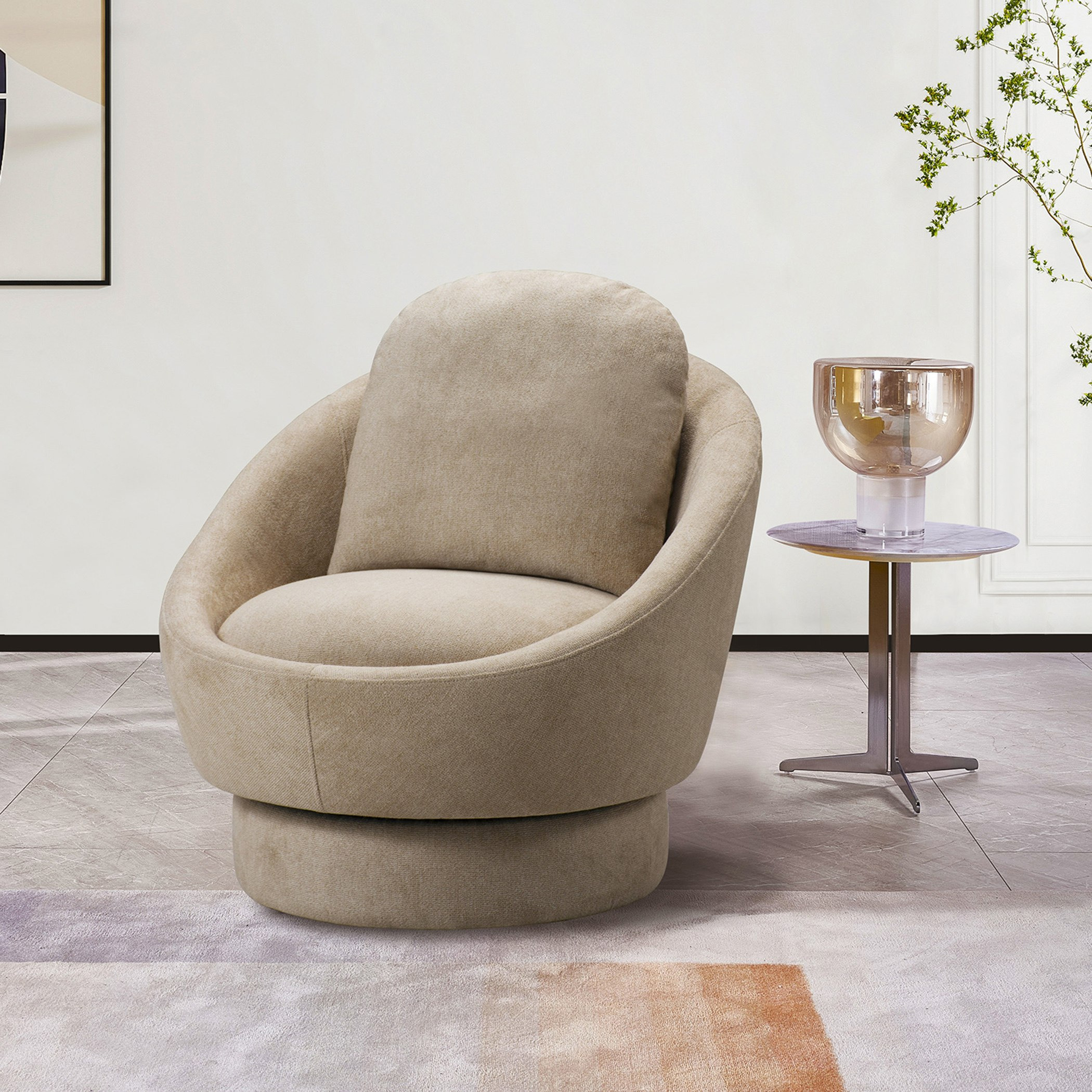 كرسي فردي قماش دوار من ألبانيا-hbxfurniture-sofasandarmchairs-armchairs-image-1