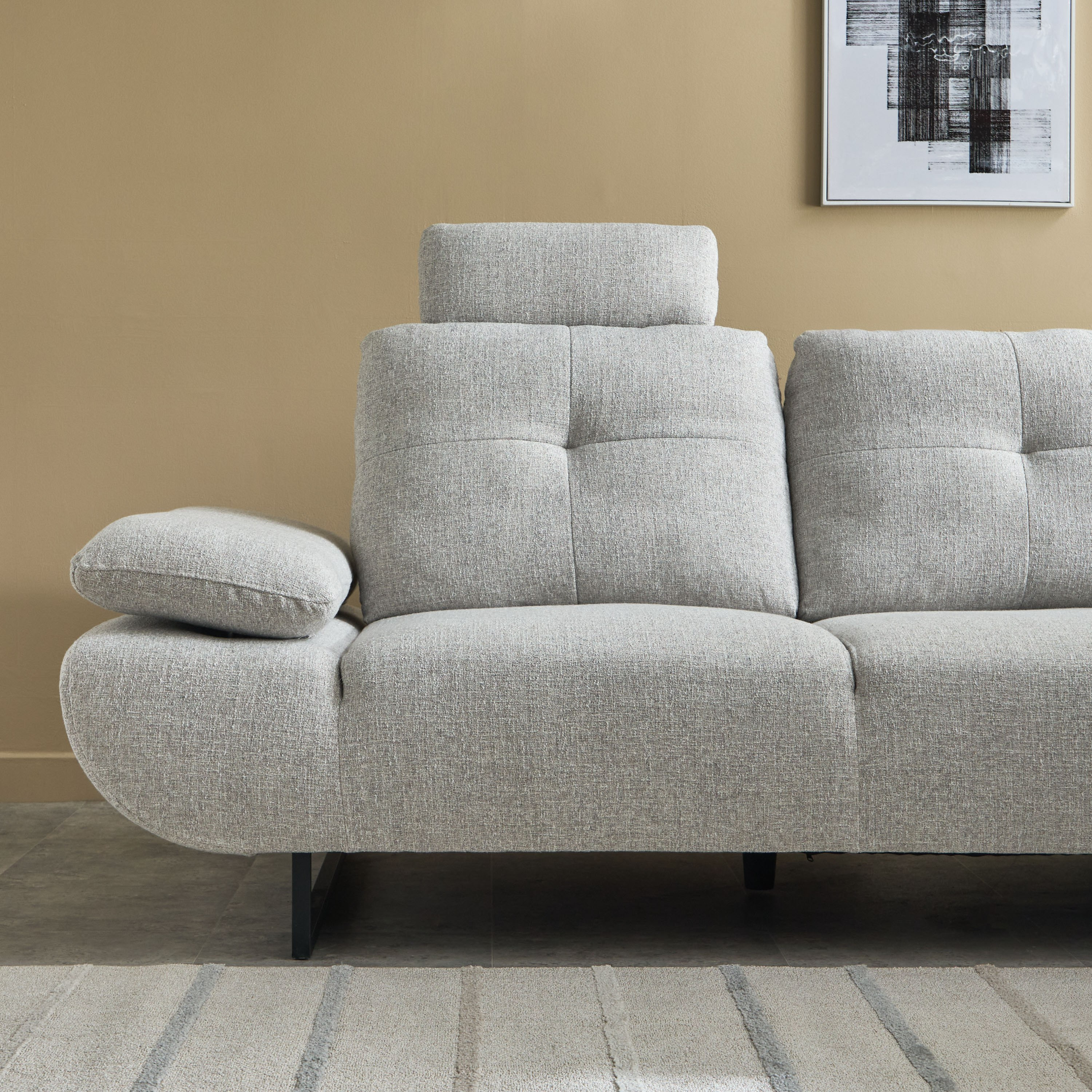 كنبة ركنية يمين 4 مقاعد قماش بظهر قابل للتعديل من بريميير-hbxlivingroom-sofasandarmchairs-sofas-image-4