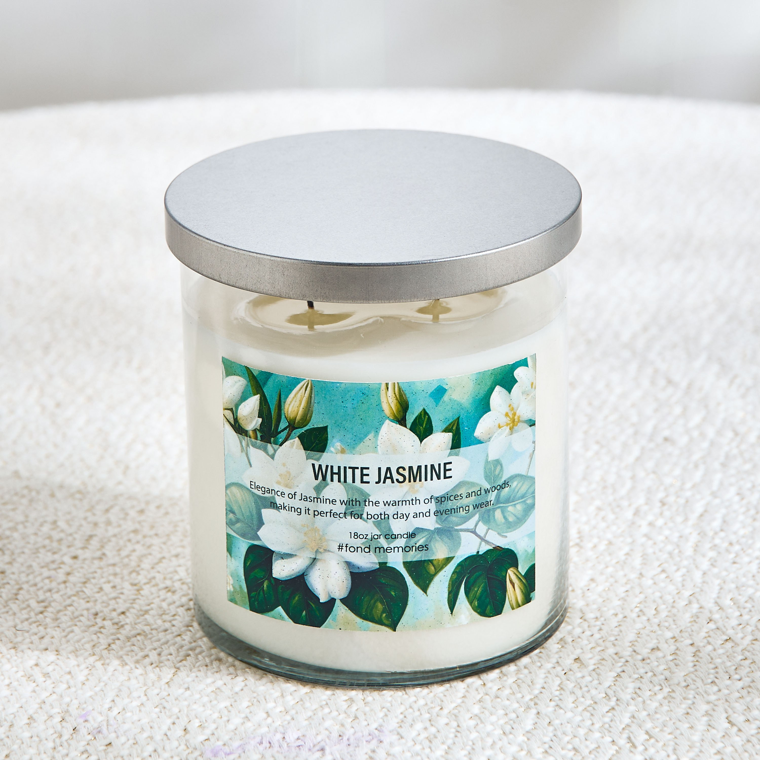 Aure 18oz Blown Jar with Metal Lid - 10.7x13.2 cm-hbxlivingroom-decorandaccessories-candles-image-5