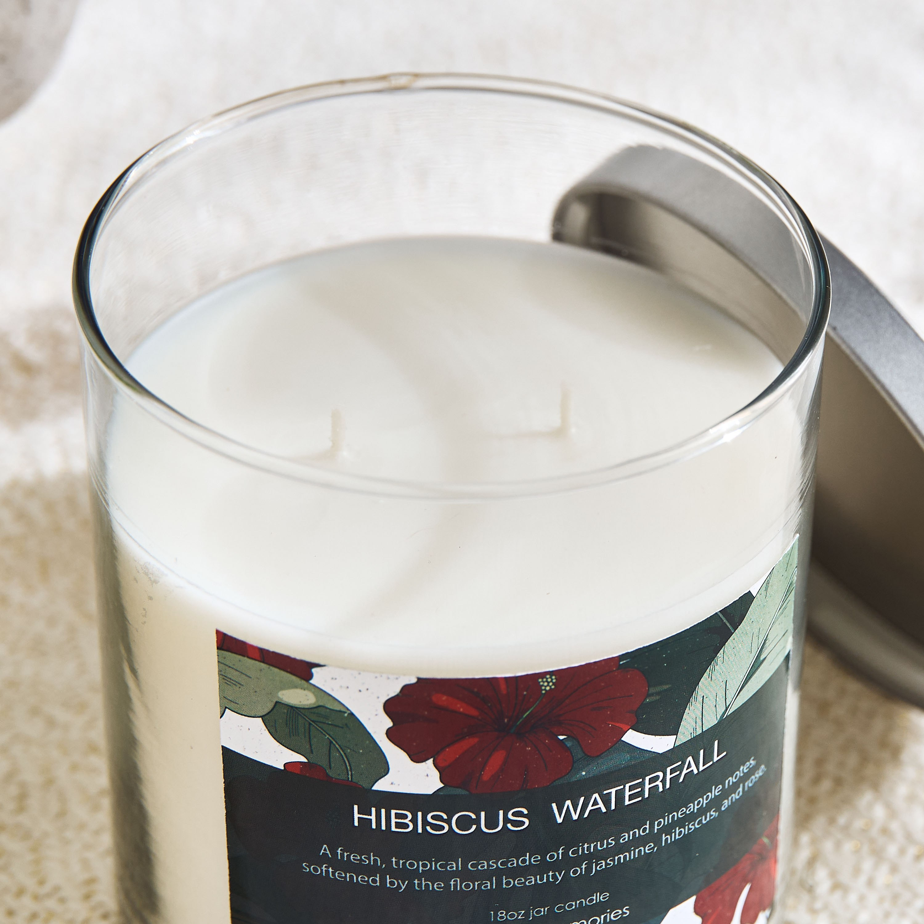 Aure 18oz Blown Jar with Metal Lid - 10.7x13.2 cm-hbxhomeware-hbxdecorandfurnishings-image-3