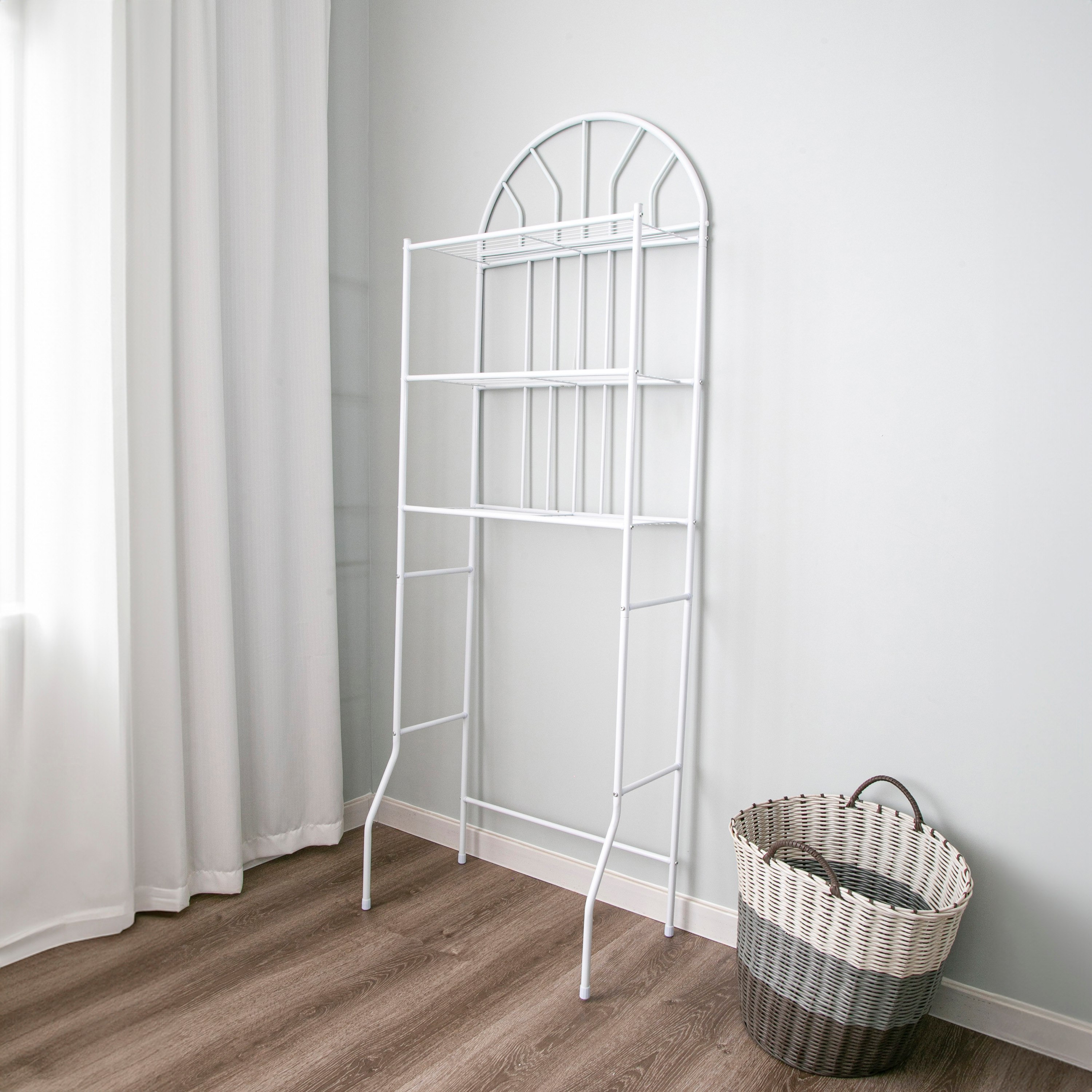 Movo Vanilla 3-Tier Heavy Duty Bathroom Storage Shelf-hbxdecorandfurnishings-bathroomaccessories-bathroomstorage-image-7