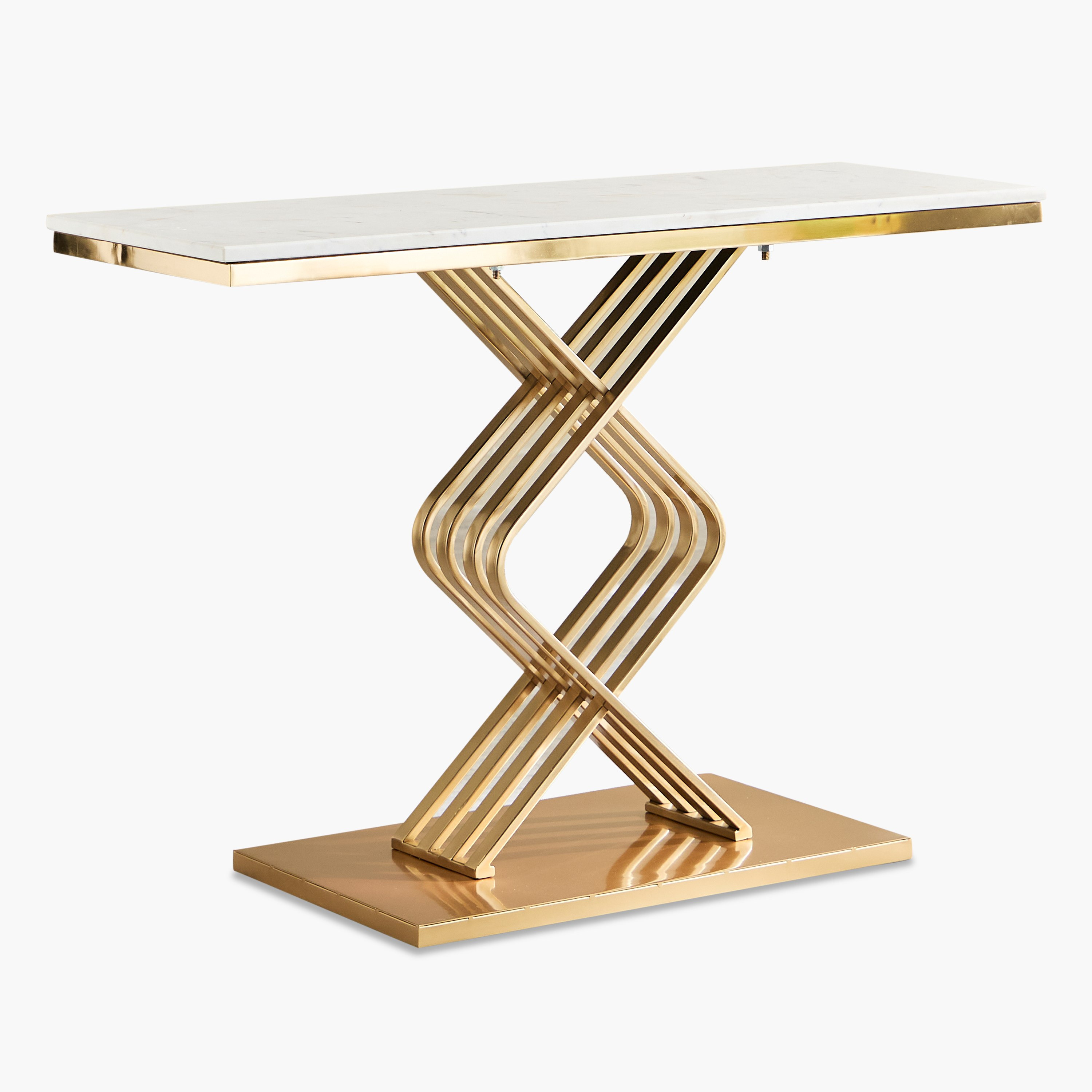 طاولة كونسول بسطح من الرخام الأصلي - صوفيا من كافون-hbxfurniture-tablesandstands-consoletables-image-6