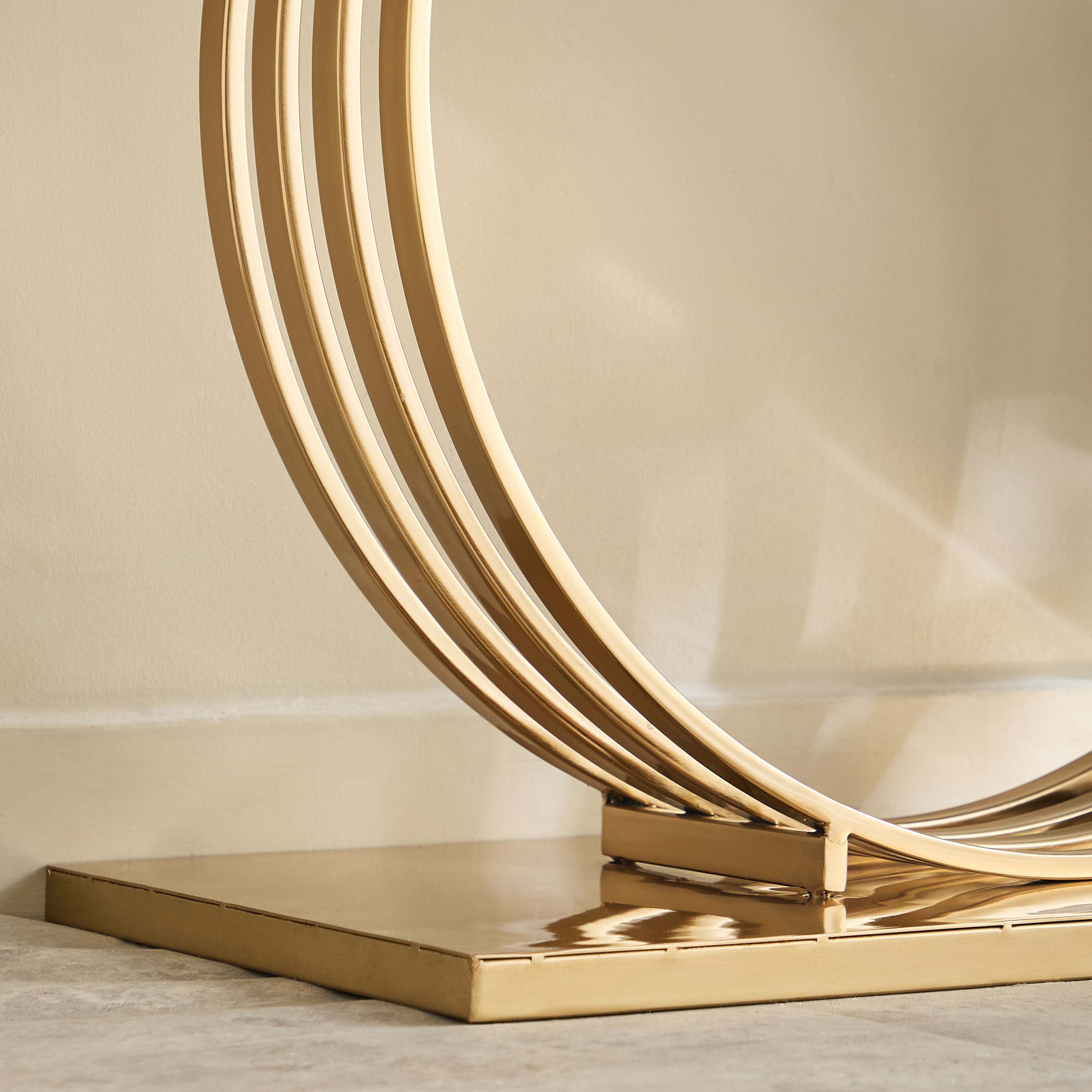 Cavon Ringa Genuine Marble Top Console Table-hbxfurniture-tablesandstands-consoletables-image-4