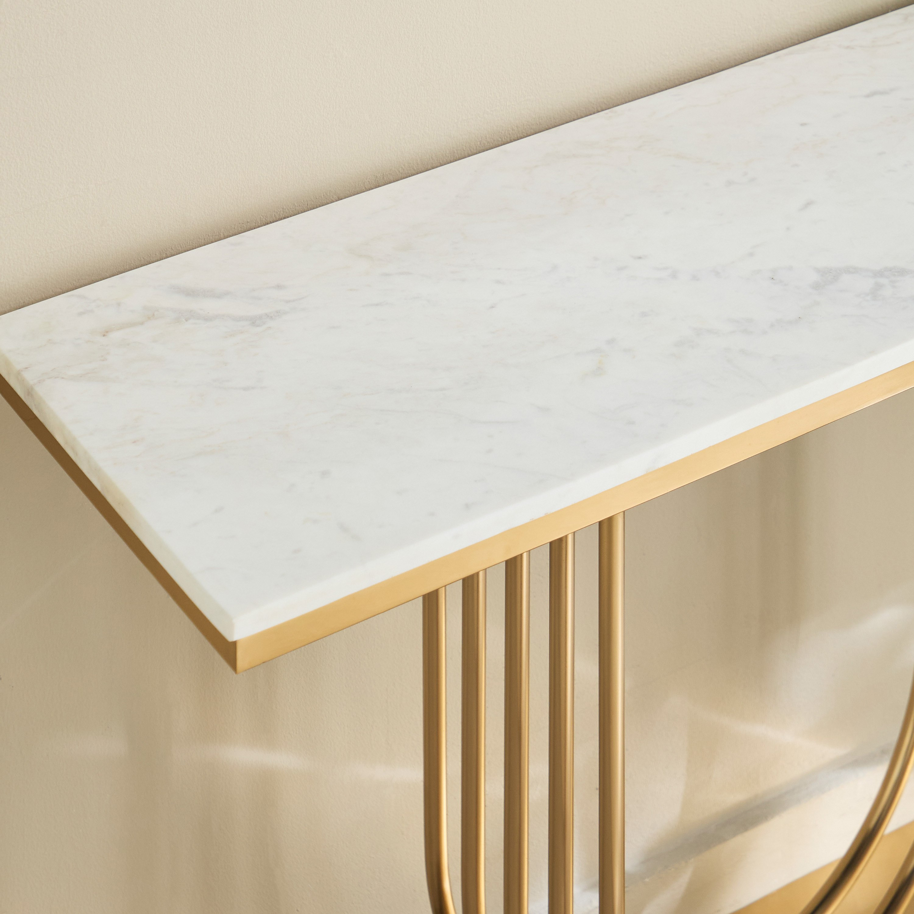 طاولة كونسول بسطح من الرخام الأصلي - بالما من كافون-hbxfurniture-tablesandstands-consoletables-image-3