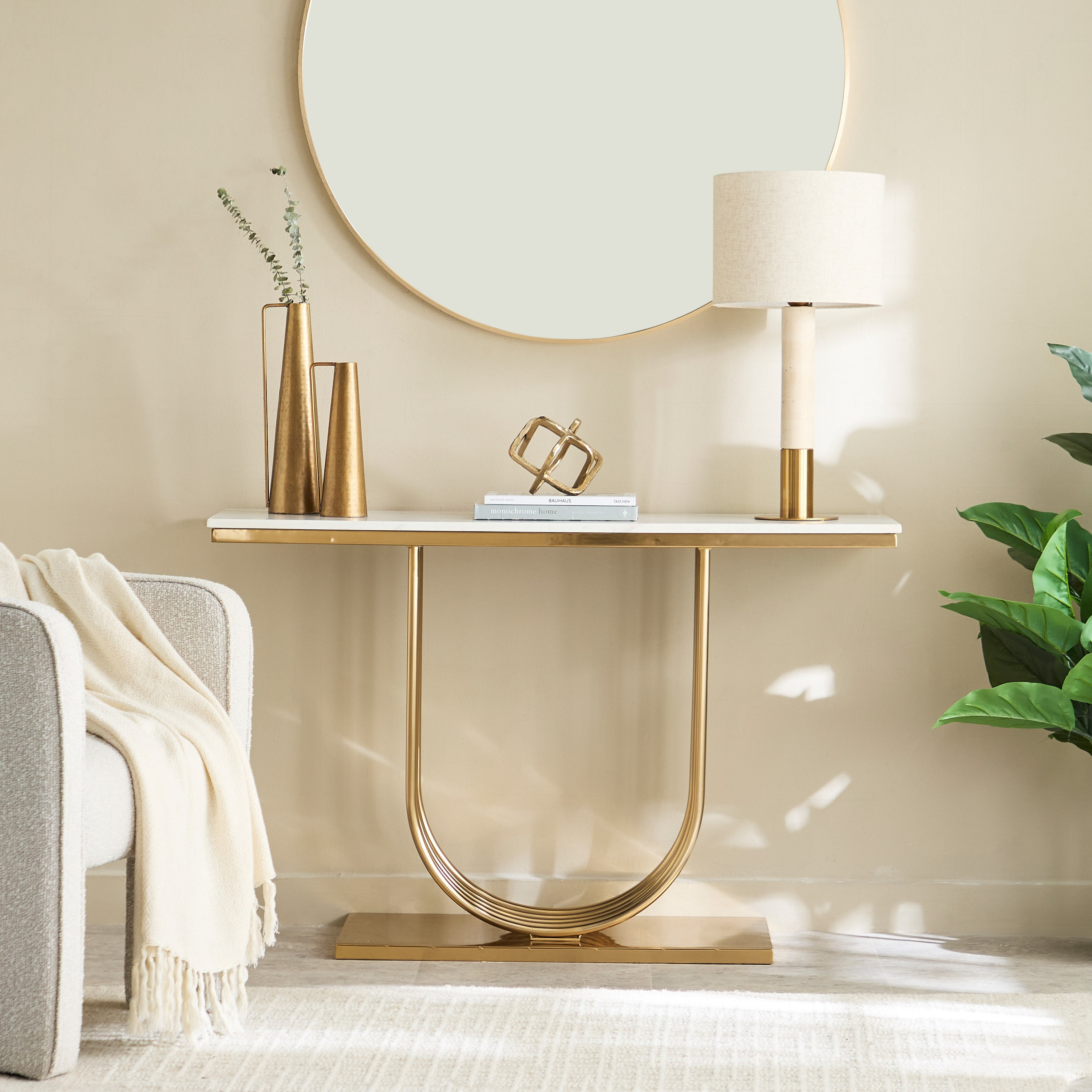 طاولة كونسول بسطح من الرخام الأصلي - بالما من كافون-hbxfurniture-tablesandstands-consoletables-image-5