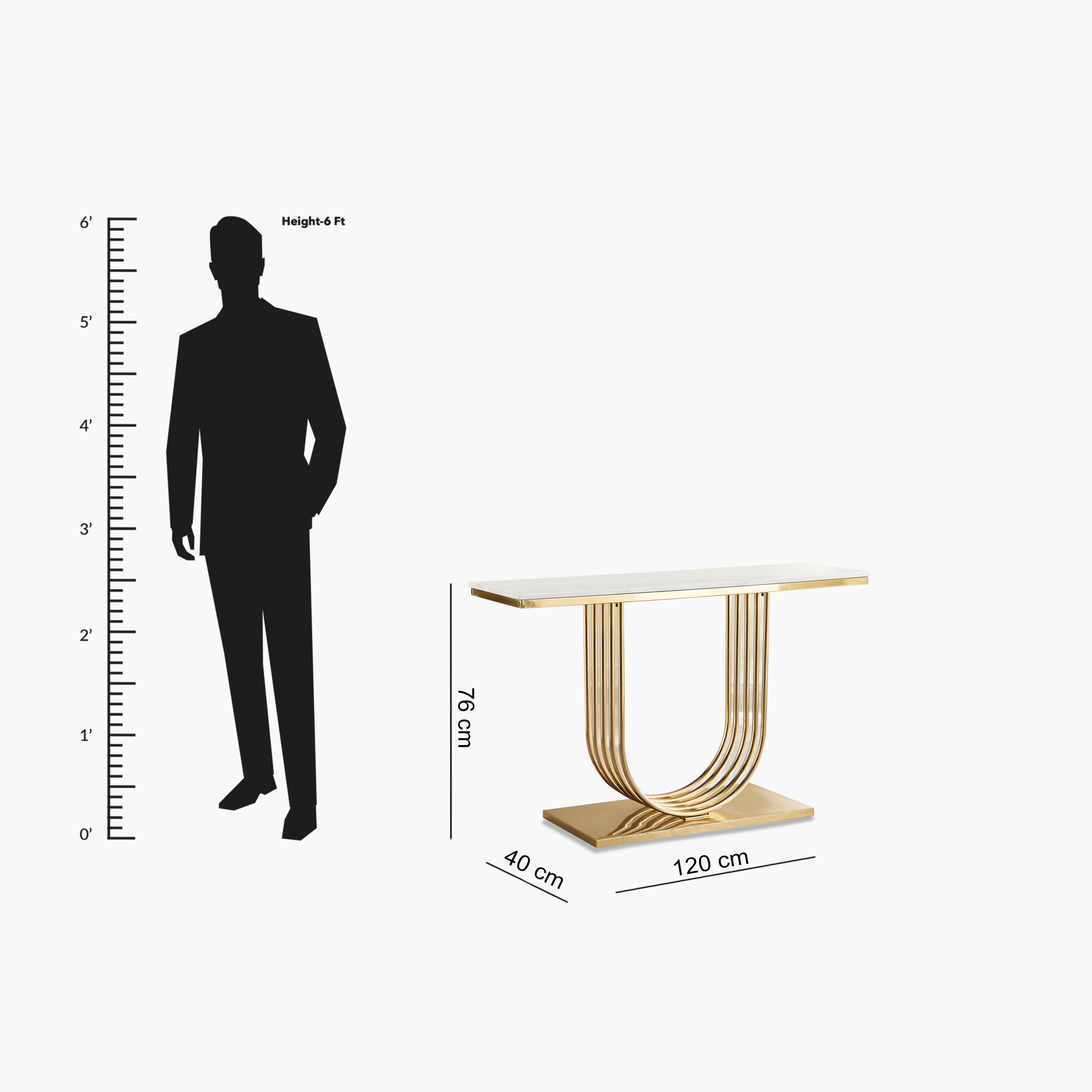 طاولة كونسول بسطح من الرخام الأصلي - بالما من كافون-hbxfurniture-tablesandstands-consoletables-image-7