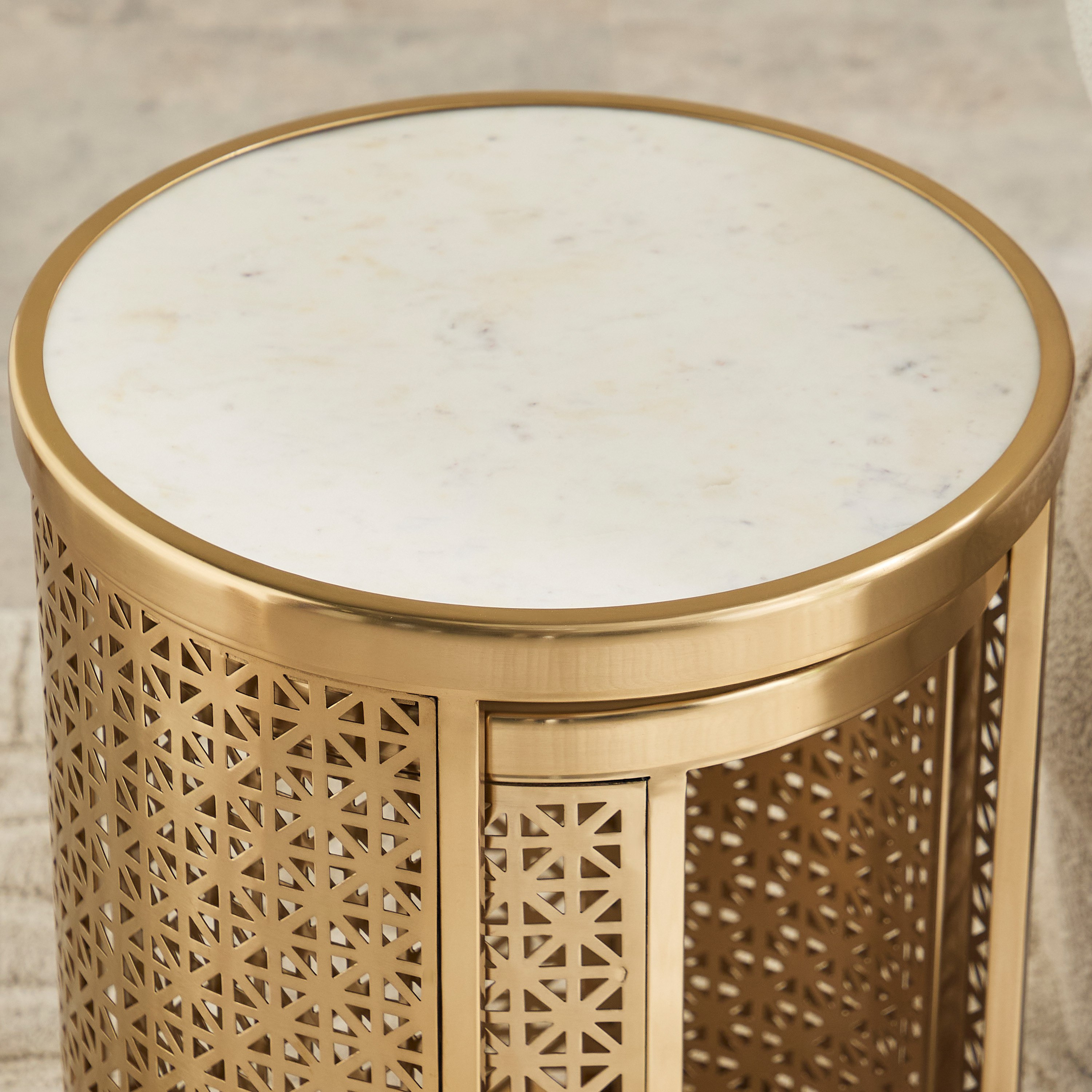 Cavon Jiksa Genuine Marble Top Nest of Tables - Set of 2-hbxfurniture-livingroom-nestingtables-image-4