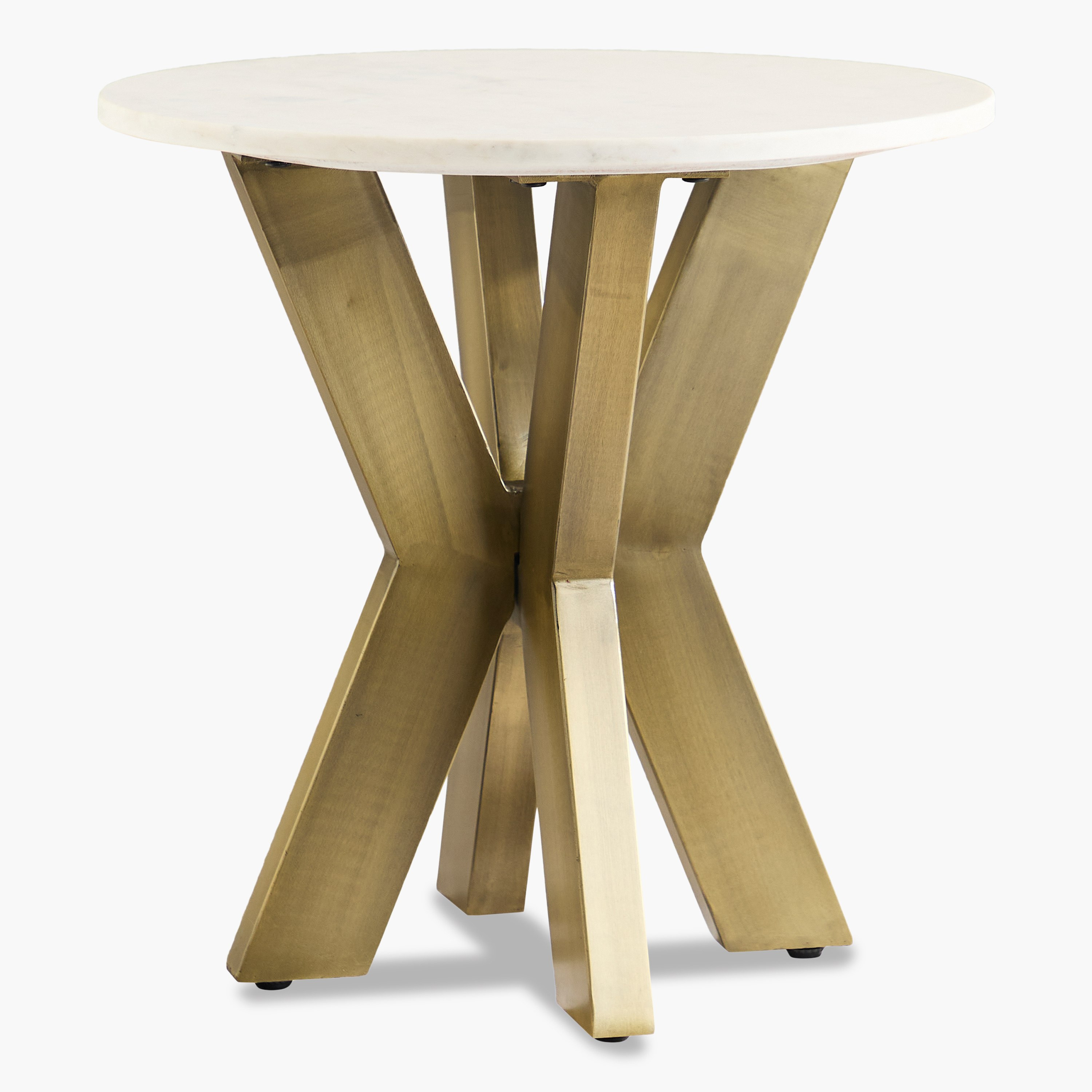 Cavon Portola Genuine Marble Top Round End Table-PROMO_HB_KSA_HBX10_190925-image-6
