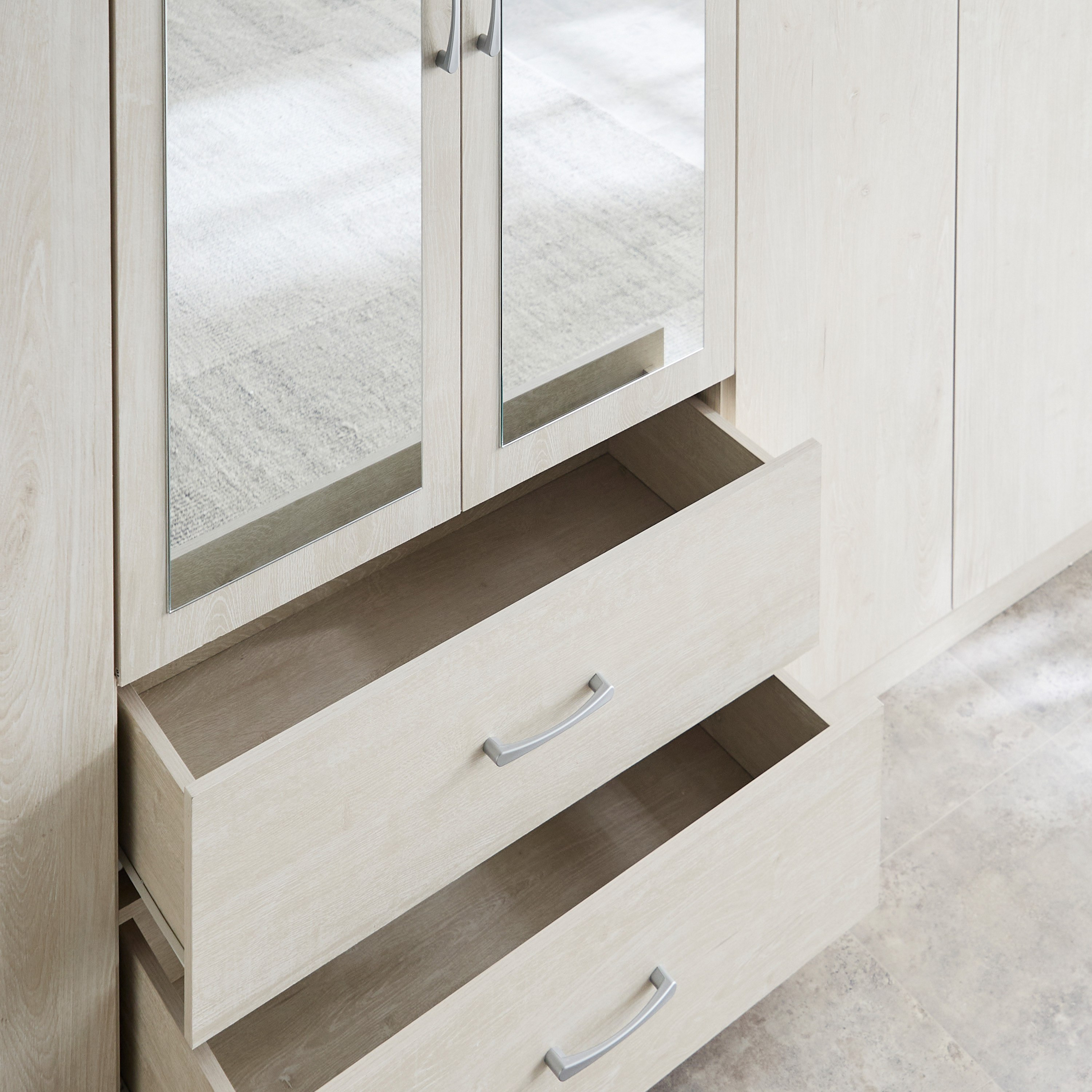 خزانة ملابس 6 أبواب مع درجين ومرايا - جرانبي من موڤو-hbxfurniture-wardrobes-image-5