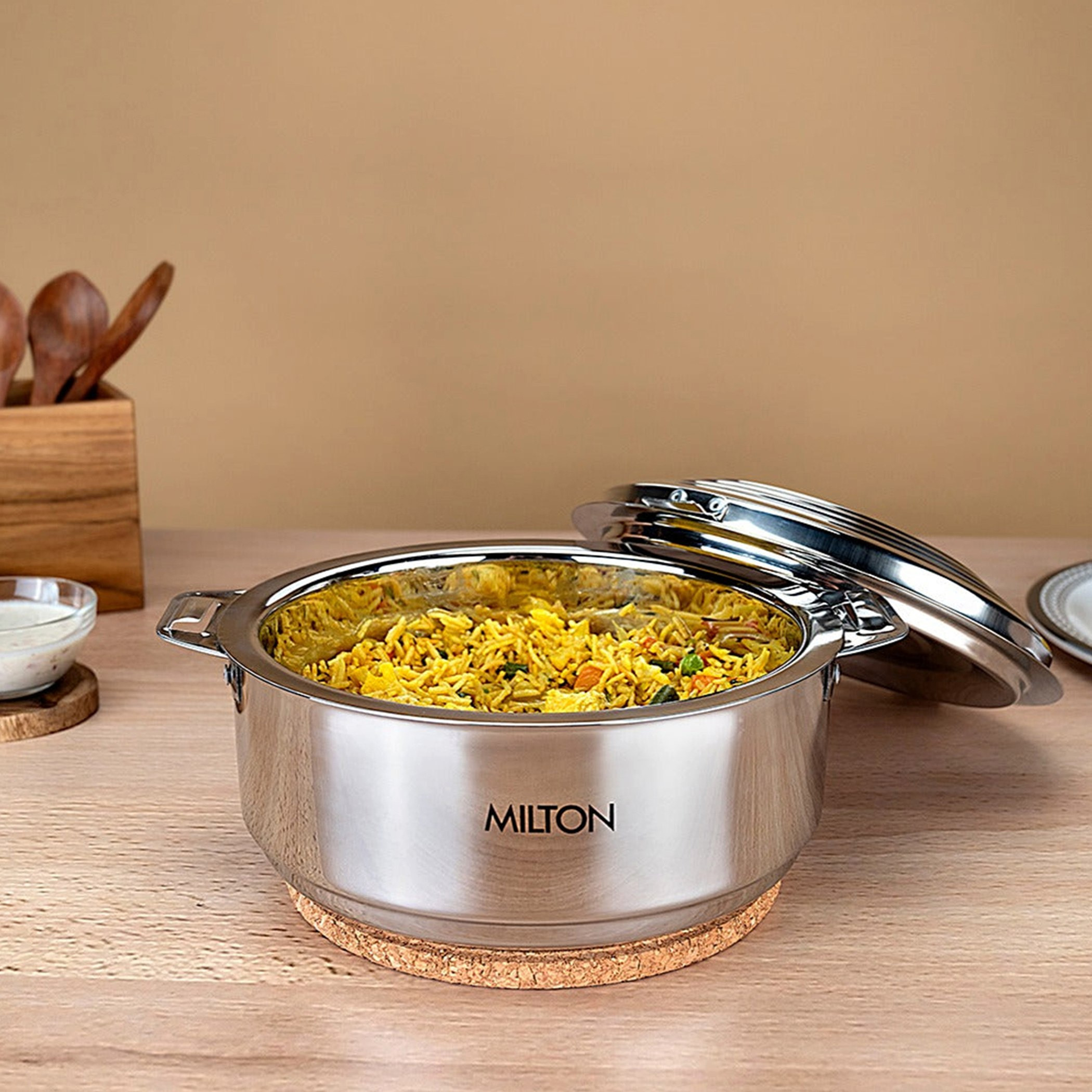 كسرولة ستانليس ستيل من جالاكسيا - 4.6 لتر-hbxdecorandfurnishings-tabletop-serveware-image-1