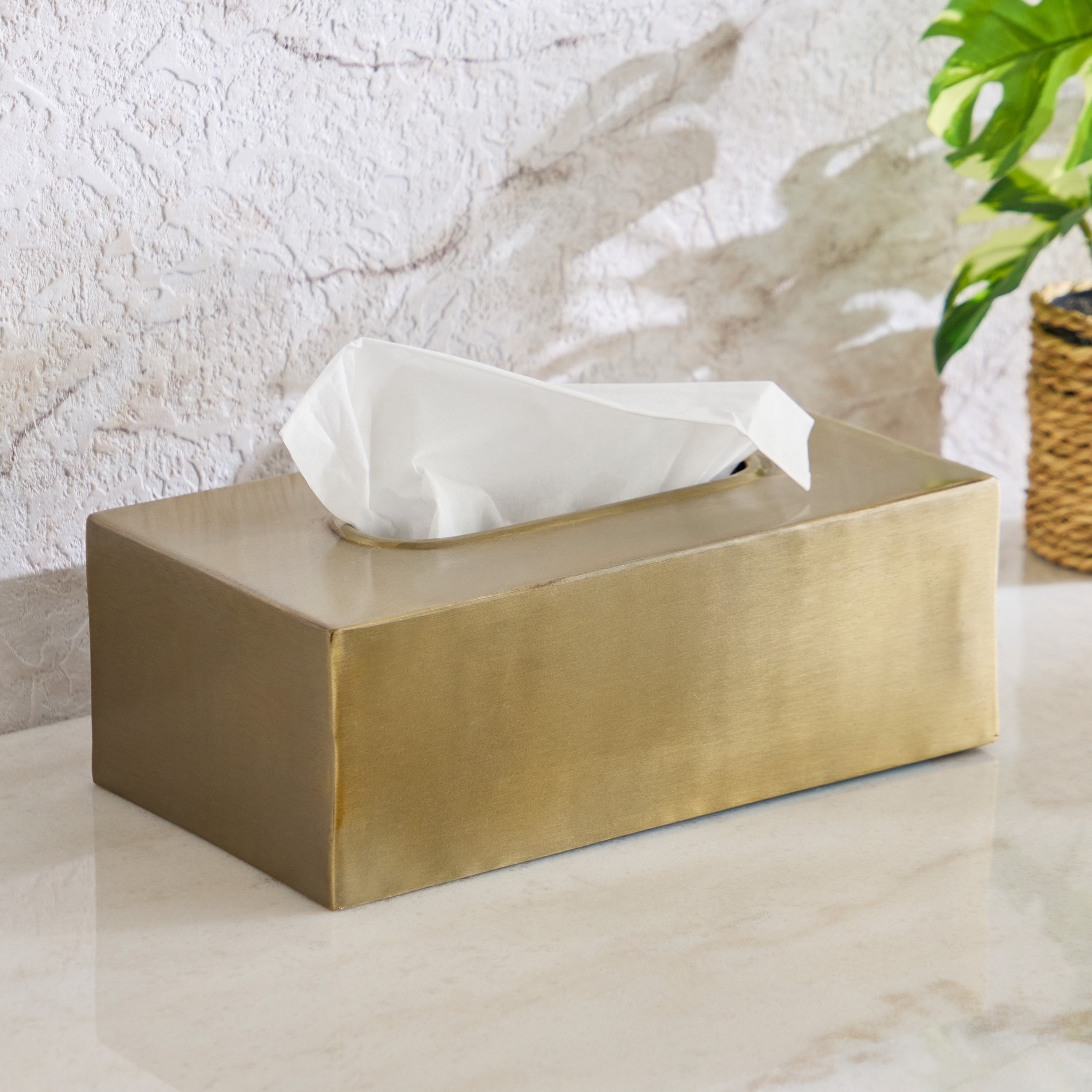 Avya Steel Tissue Box -hbxdecorandfurnishings-homeaccessories-novelties-image-1