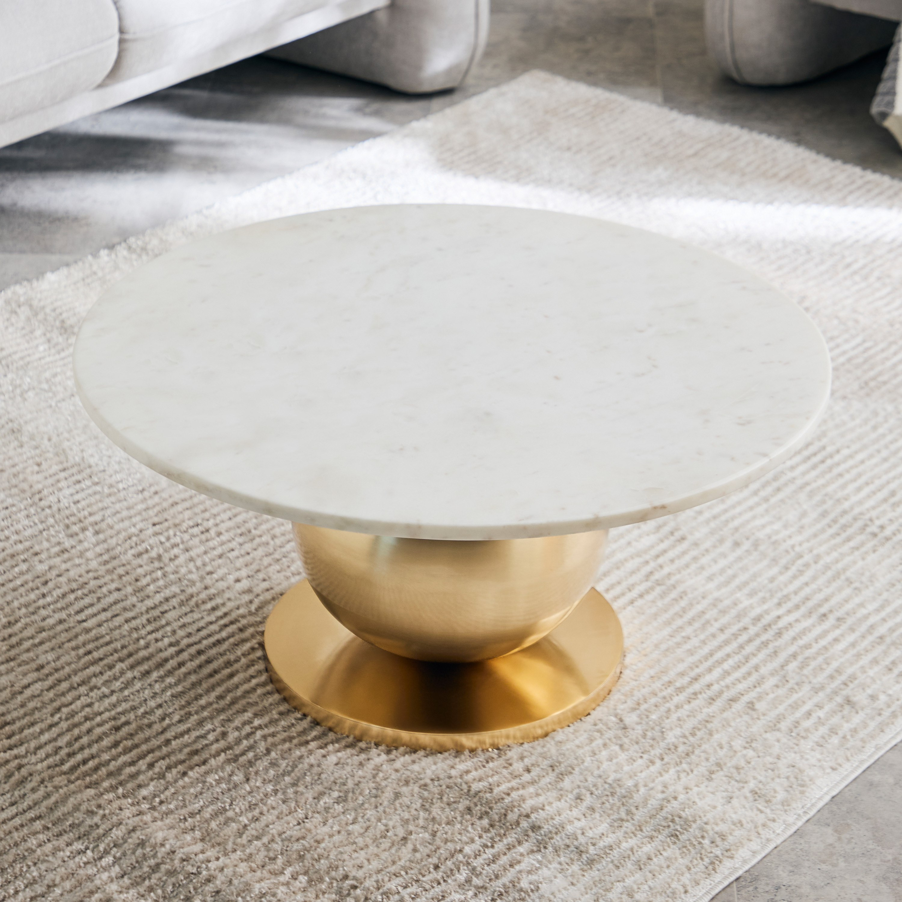 Cavon Caspian Genuine Marble Top Coffee Table-hbxlivingroom-tablesandstands-coffeetables-image-2