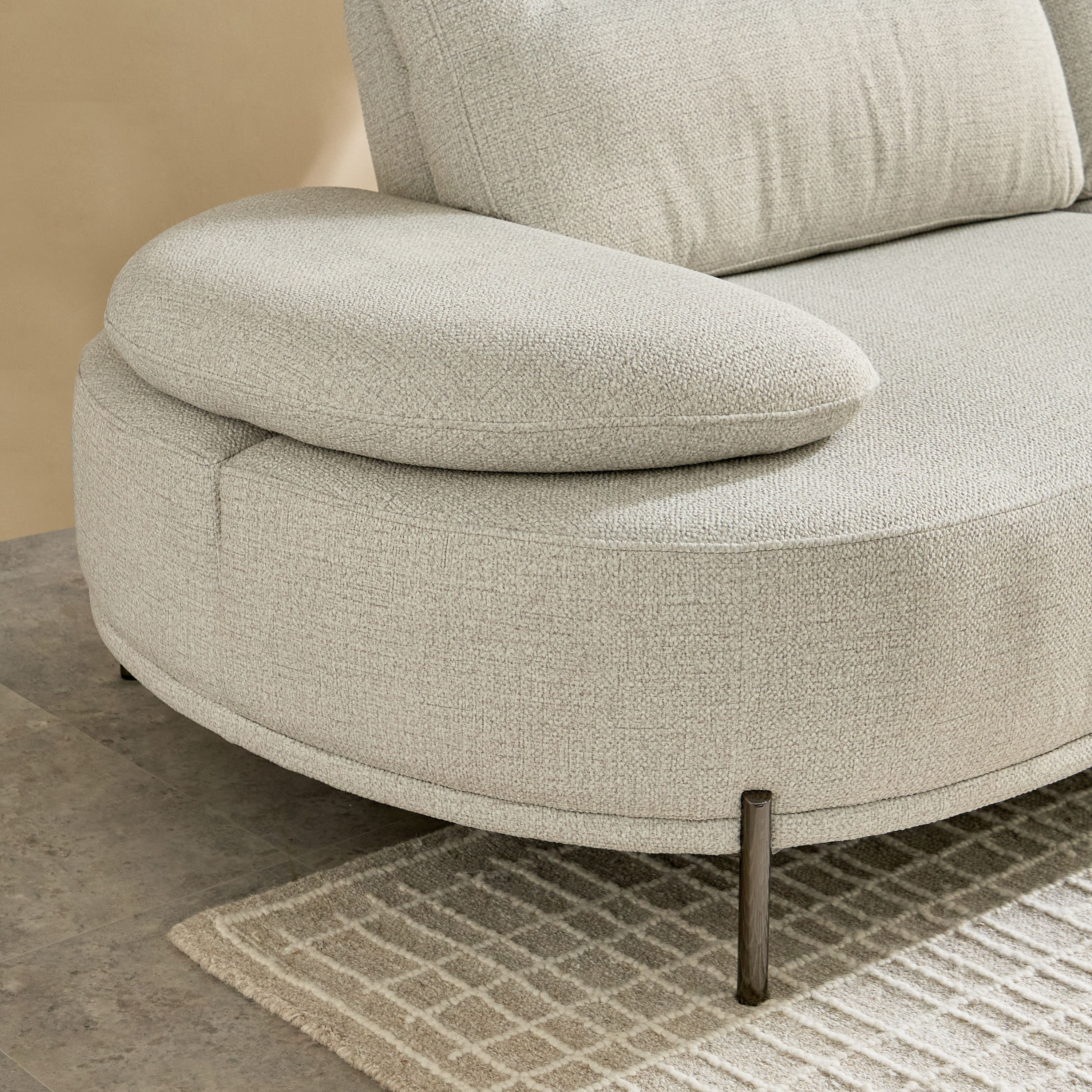 كنبة ركنية يمين 4 مقاعد قماش مع مساند رأس وظهر وذراعين قابلة للتعديل من تريانا-hbxlivingroom-sofasandarmchairs-cornersofas-image-7