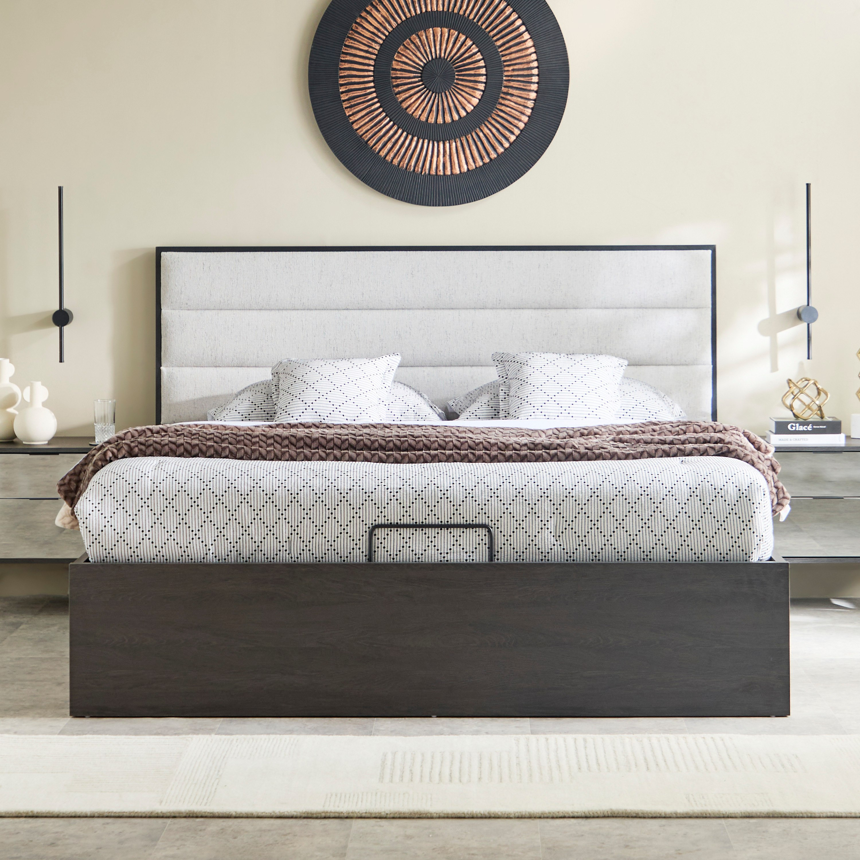 Veneto Hydraulic Storage King Bed - 180x200 cm-PROMO_HB_UAE_HBX10_250526-image-2