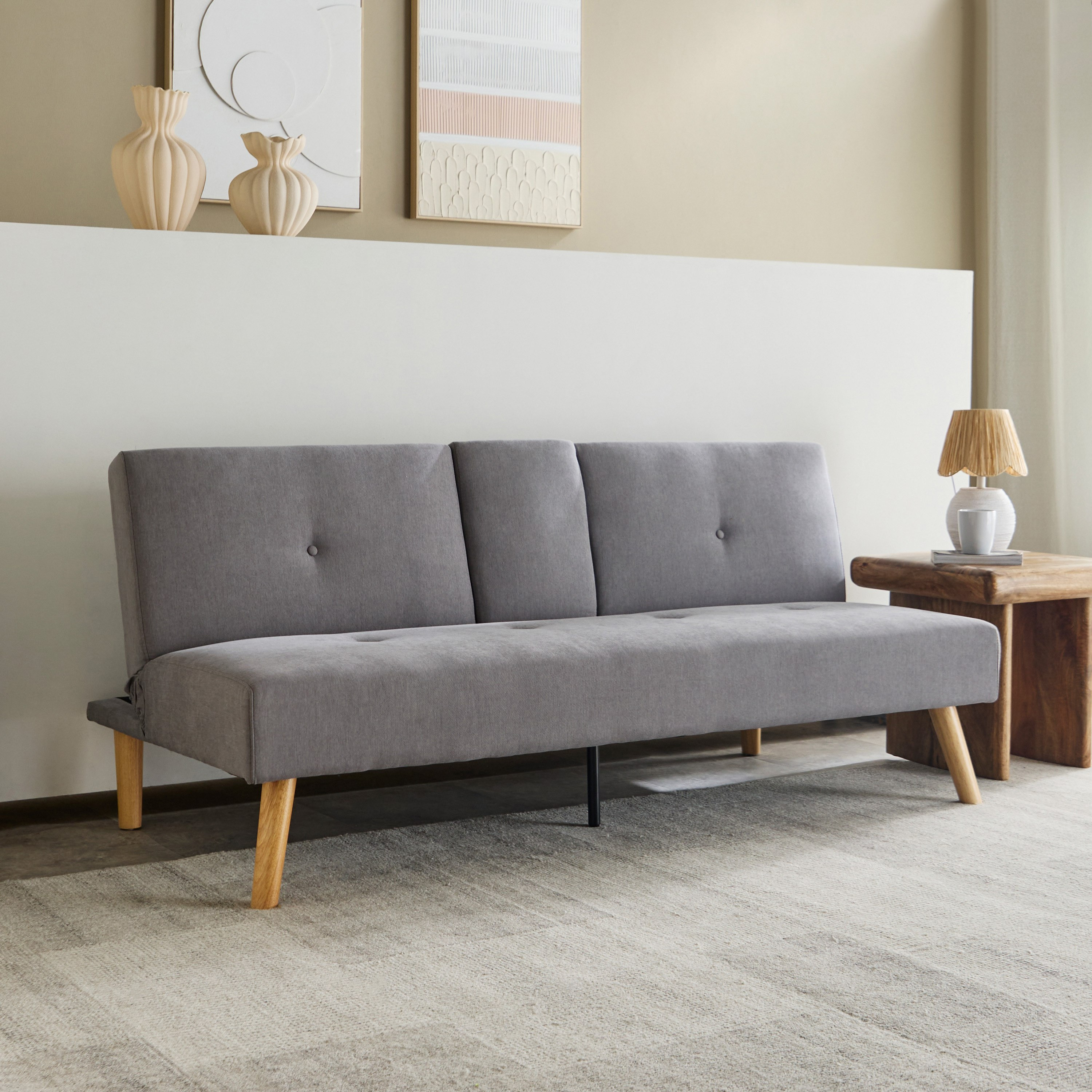 Hobbs NXT 3-Seater Fabric Sofabed with 2 Cup Holders-PROMO_HB_KSA_HBX10_190925-image-1