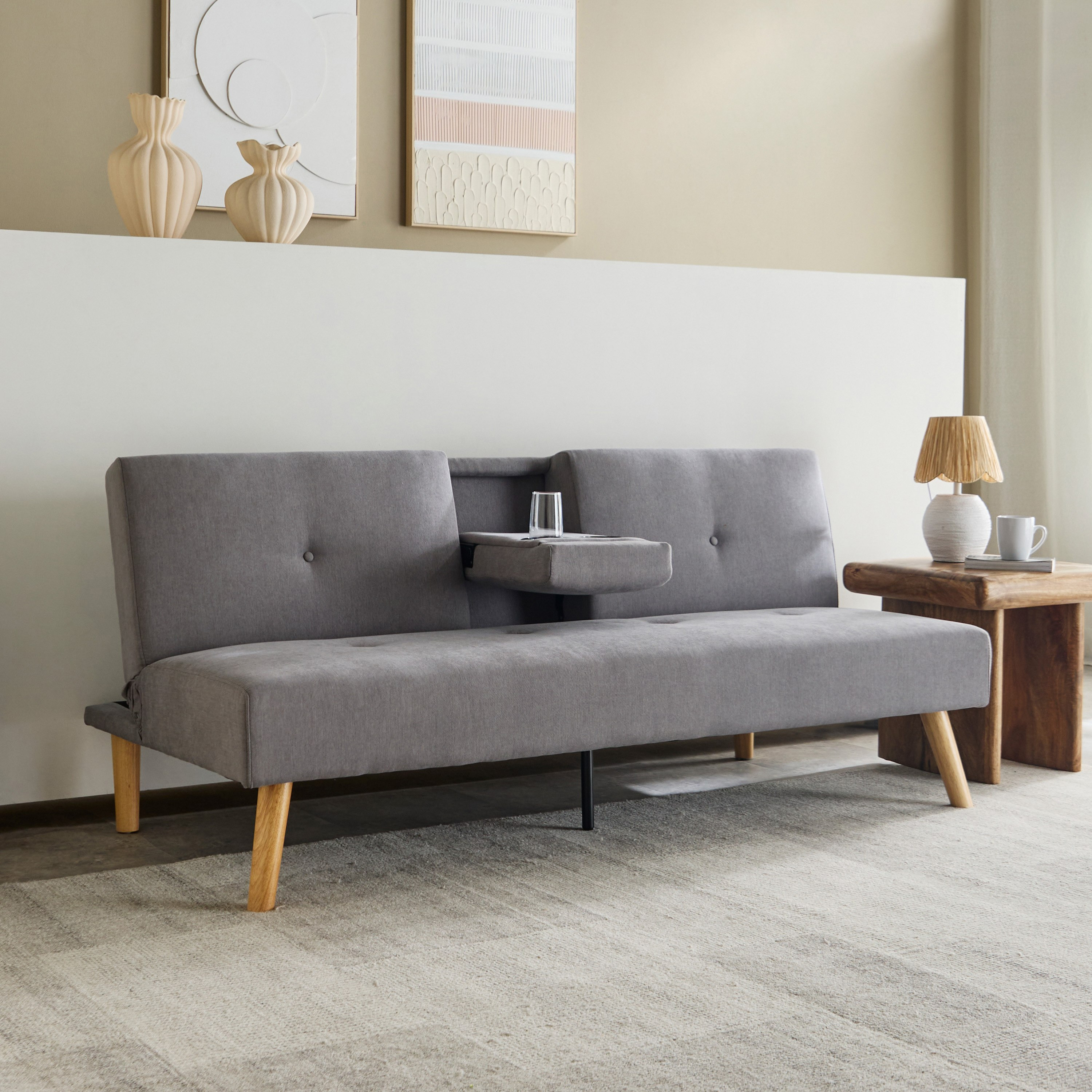 Hobbs NXT 3-Seater Fabric Sofabed with 2 Cup Holders-PROMO_HB_KSA_HBX10_190925-image-2