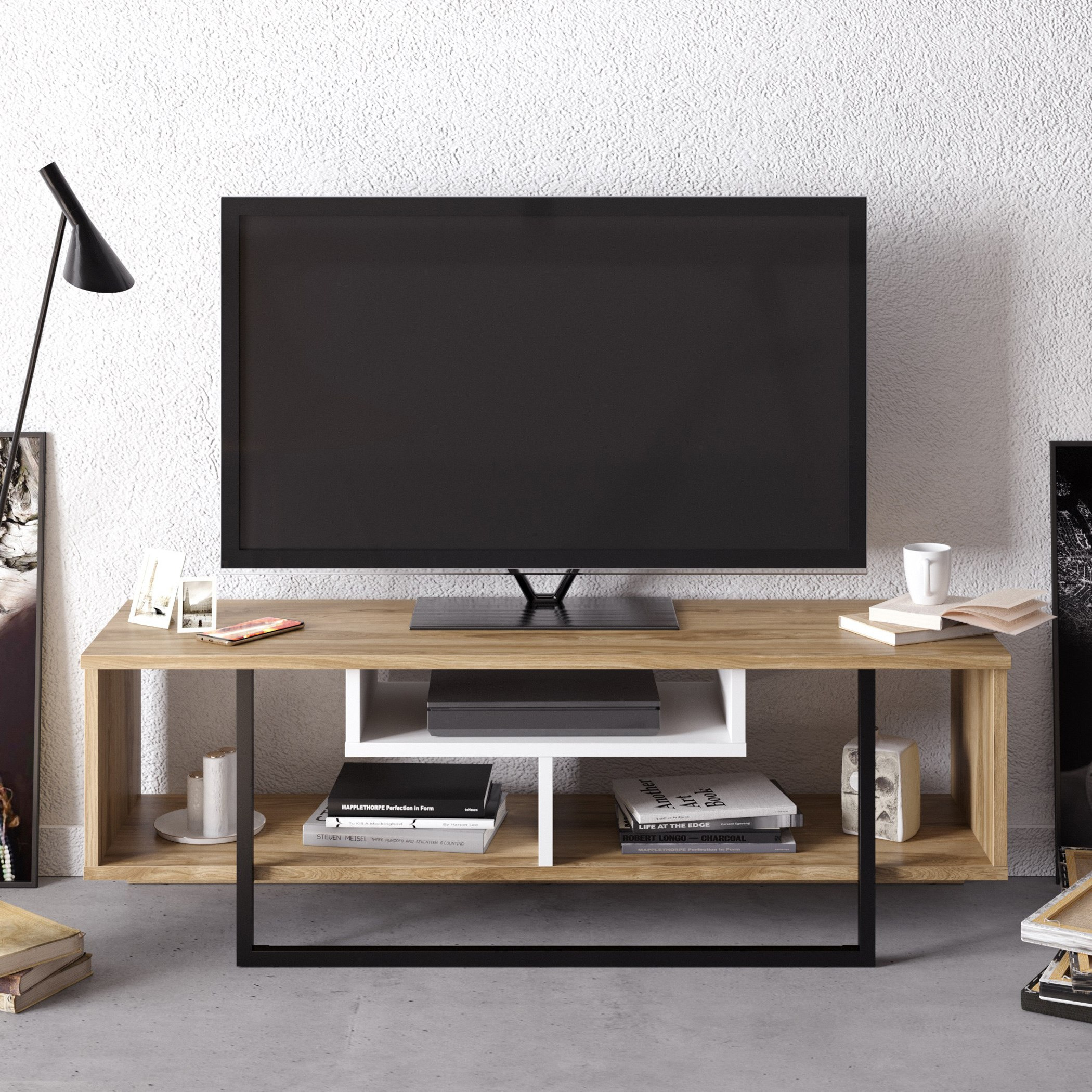 وحدة تلفزيون حتى 50 بوصة 1.2 متر من مودوليكس دايل-hbxlivingroom-mediaunitsandstorage-tvunits-image-1