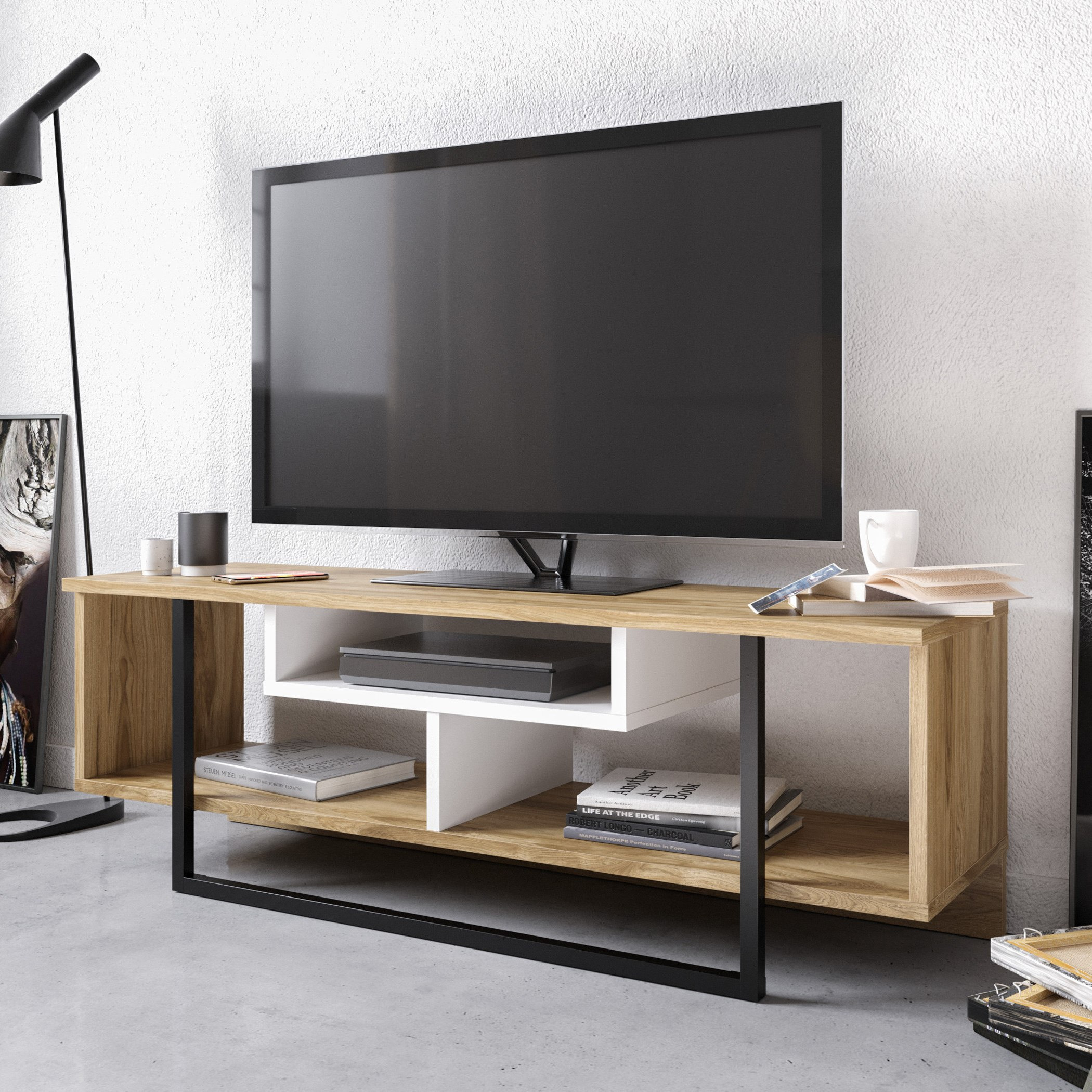وحدة تلفزيون حتى 50 بوصة 1.2 متر من مودوليكس دايل-hbxlivingroom-mediaunitsandstorage-tvunits-image-2